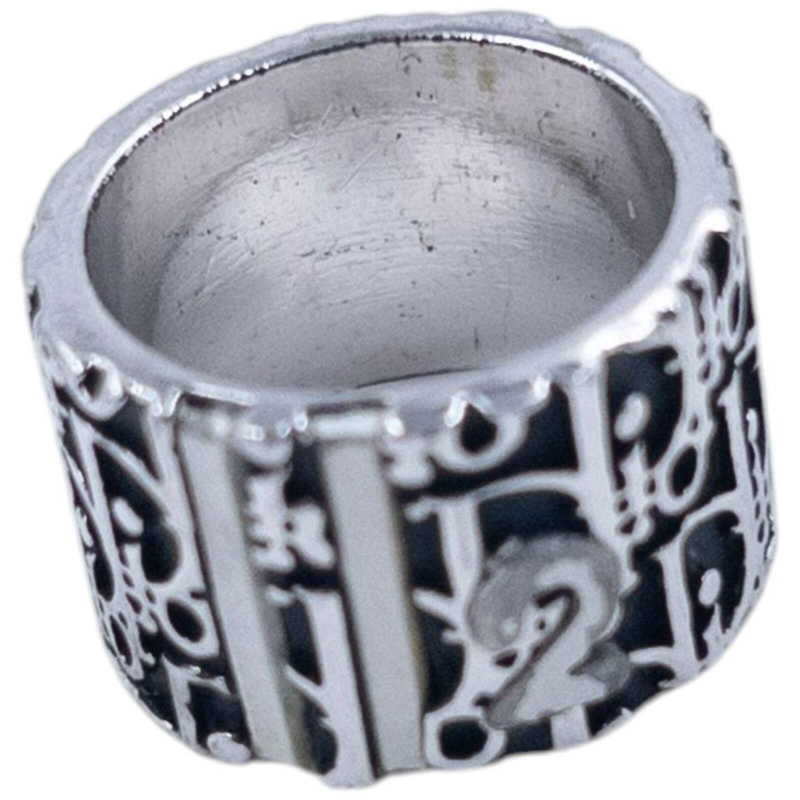 Dior Vintage 2000s Dior By John Galliano Monogram Number Ring Size ONE SIZE - 3 Thumbnail