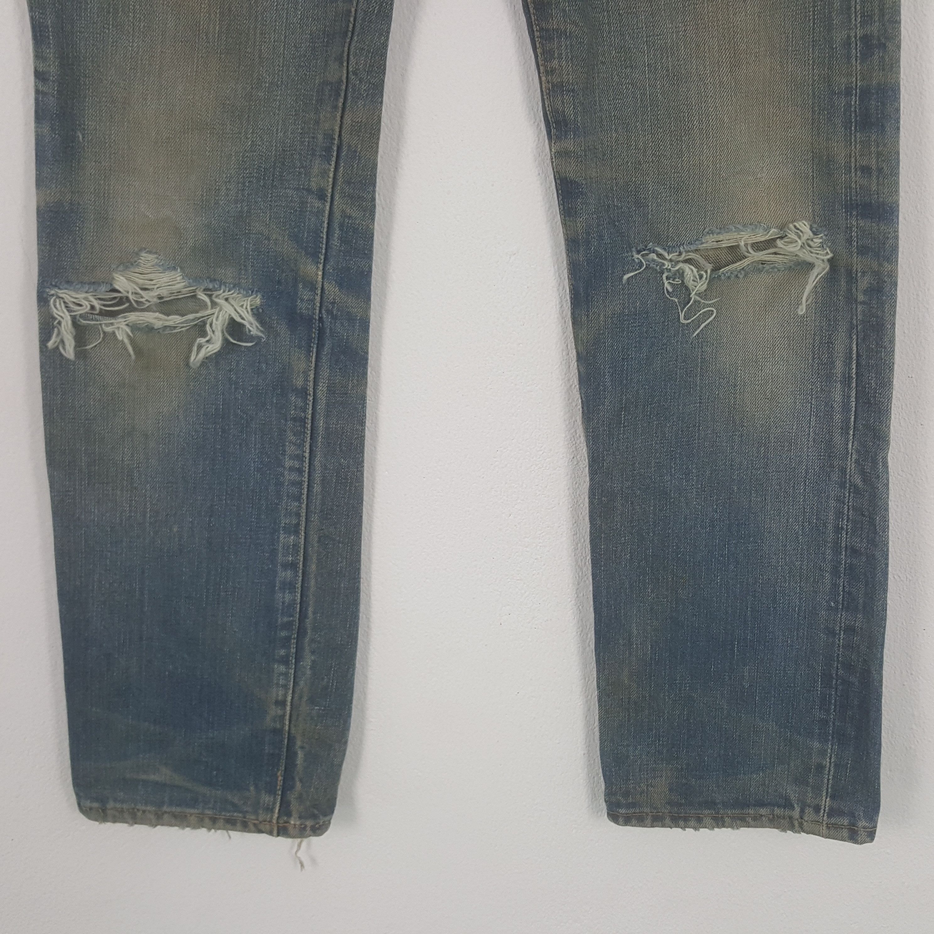 Edwin × Vintage Vintage Edwin American Distressed Style Denim Jeans Size US 26 / EU 42 - 3 Thumbnail