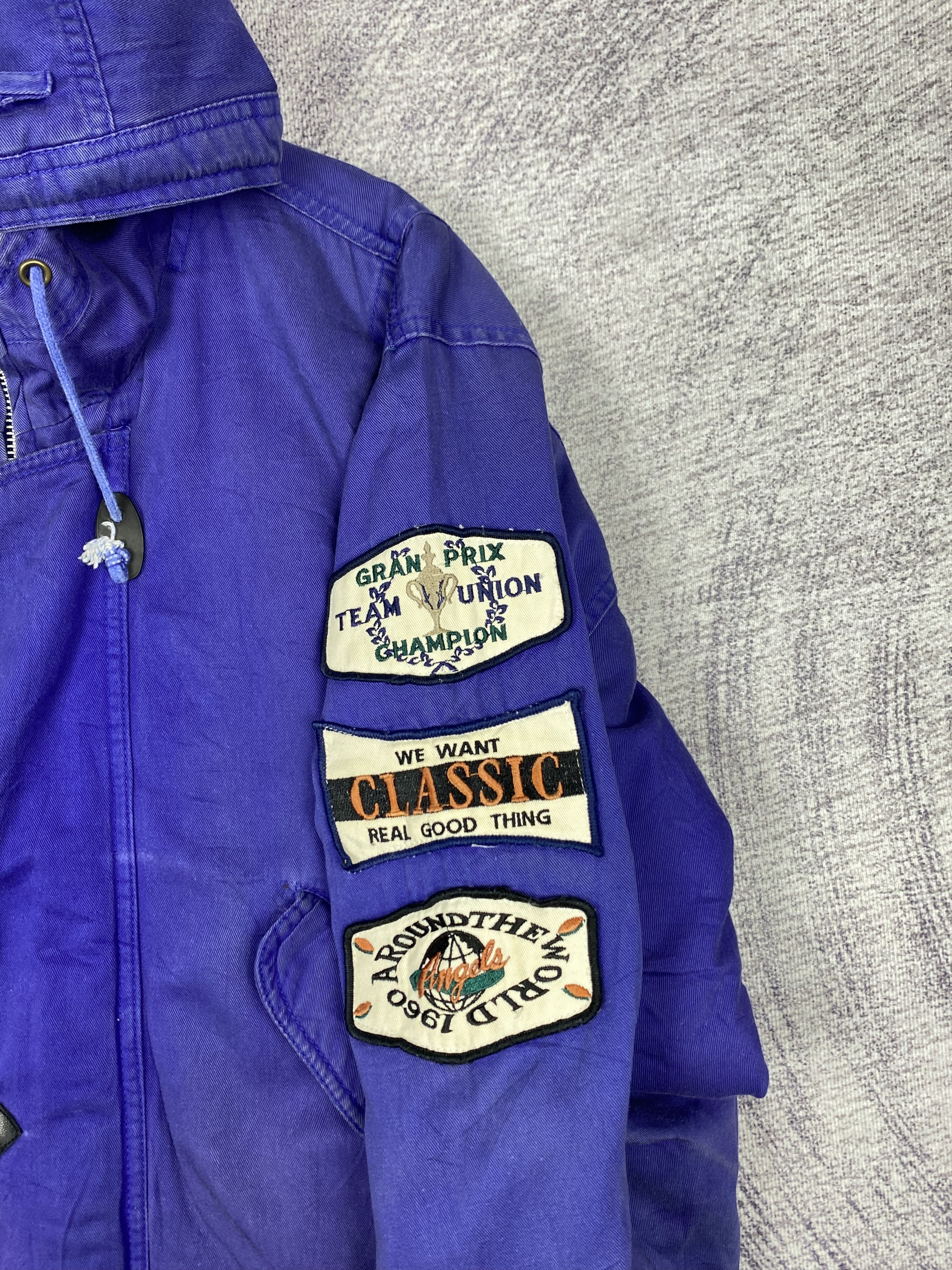UNIONBAY Vintage Union Bay Quilted Lining Hoodie Jacket Size US M / EU 48-50 / 2 - 4 Thumbnail