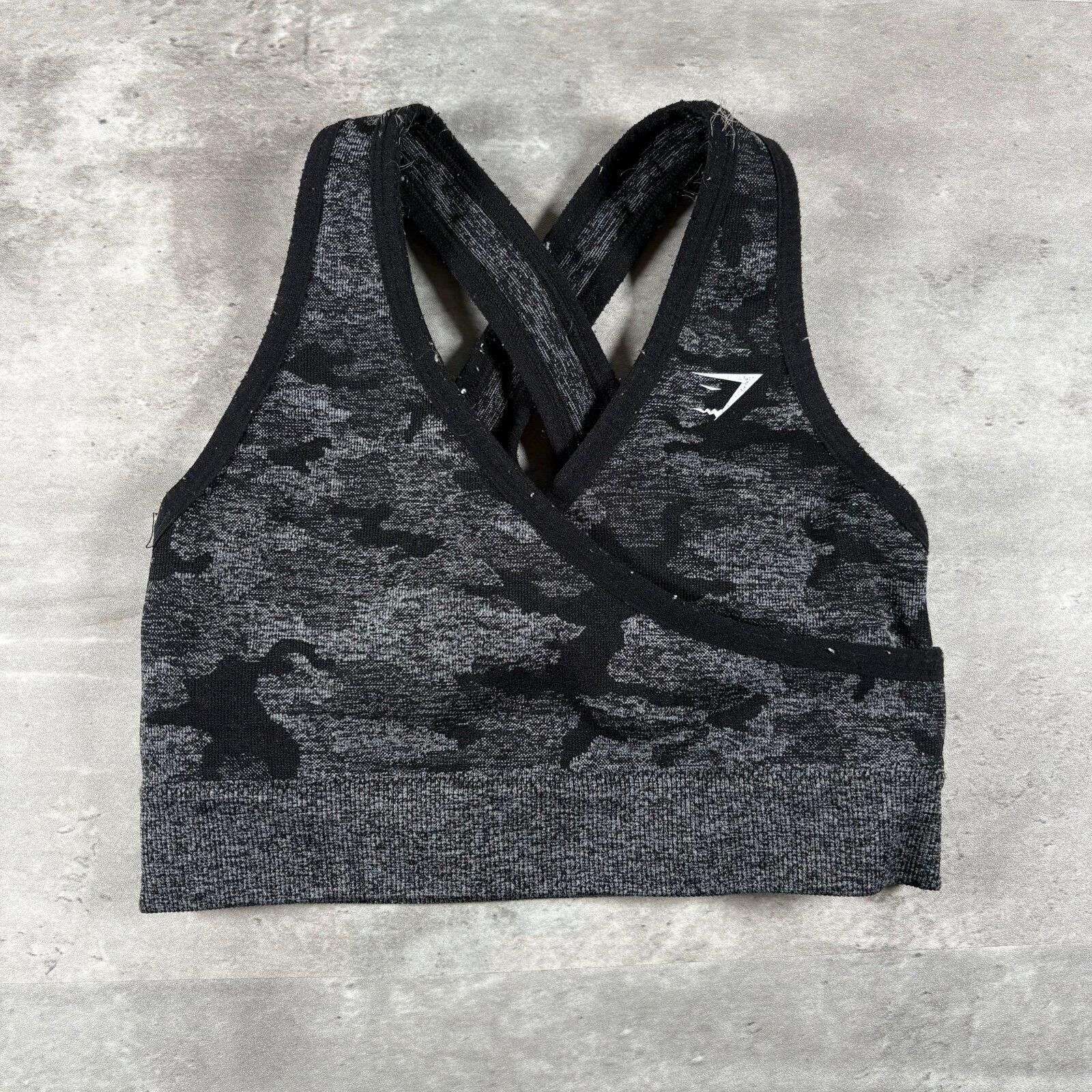Gymshark Gymshark Adapt Camo Seamless sports bra Size ONE SIZE - 7 Thumbnail