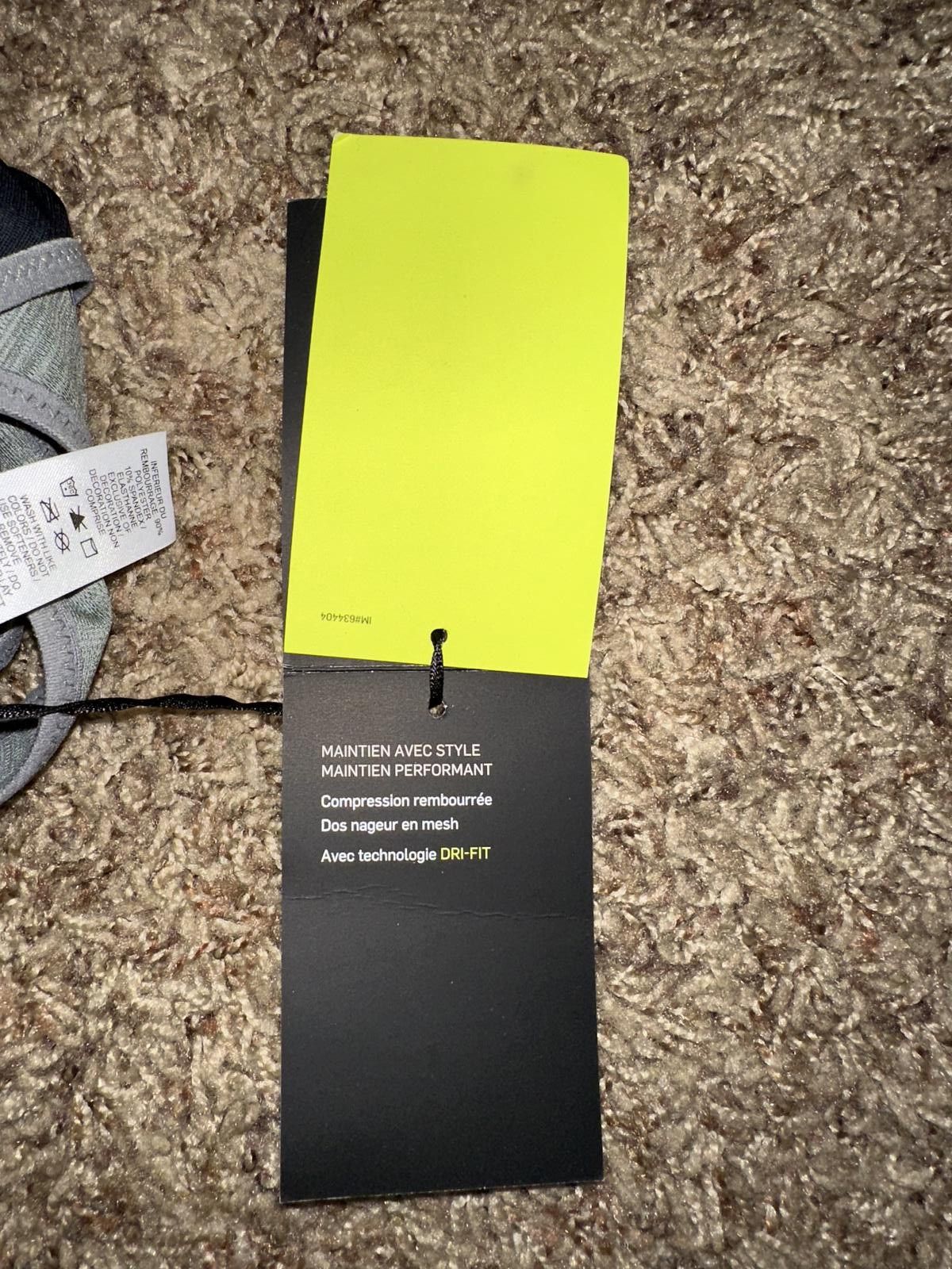 Nike Nike Women's Shape Zip High Support Sports Bra Size ONE SIZE - 9 Thumbnail