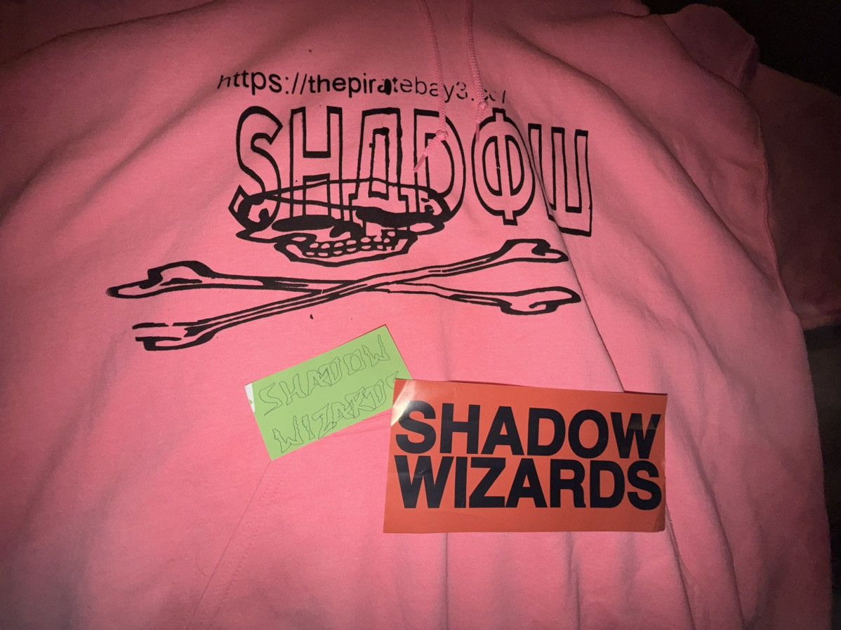 Band Tees 1 of 5 SHADOW WIZARD MONEY GANG PINK HOODIE BY LOUKA TESSIER Size US XXL / EU 58 / 5 - 4 Thumbnail
