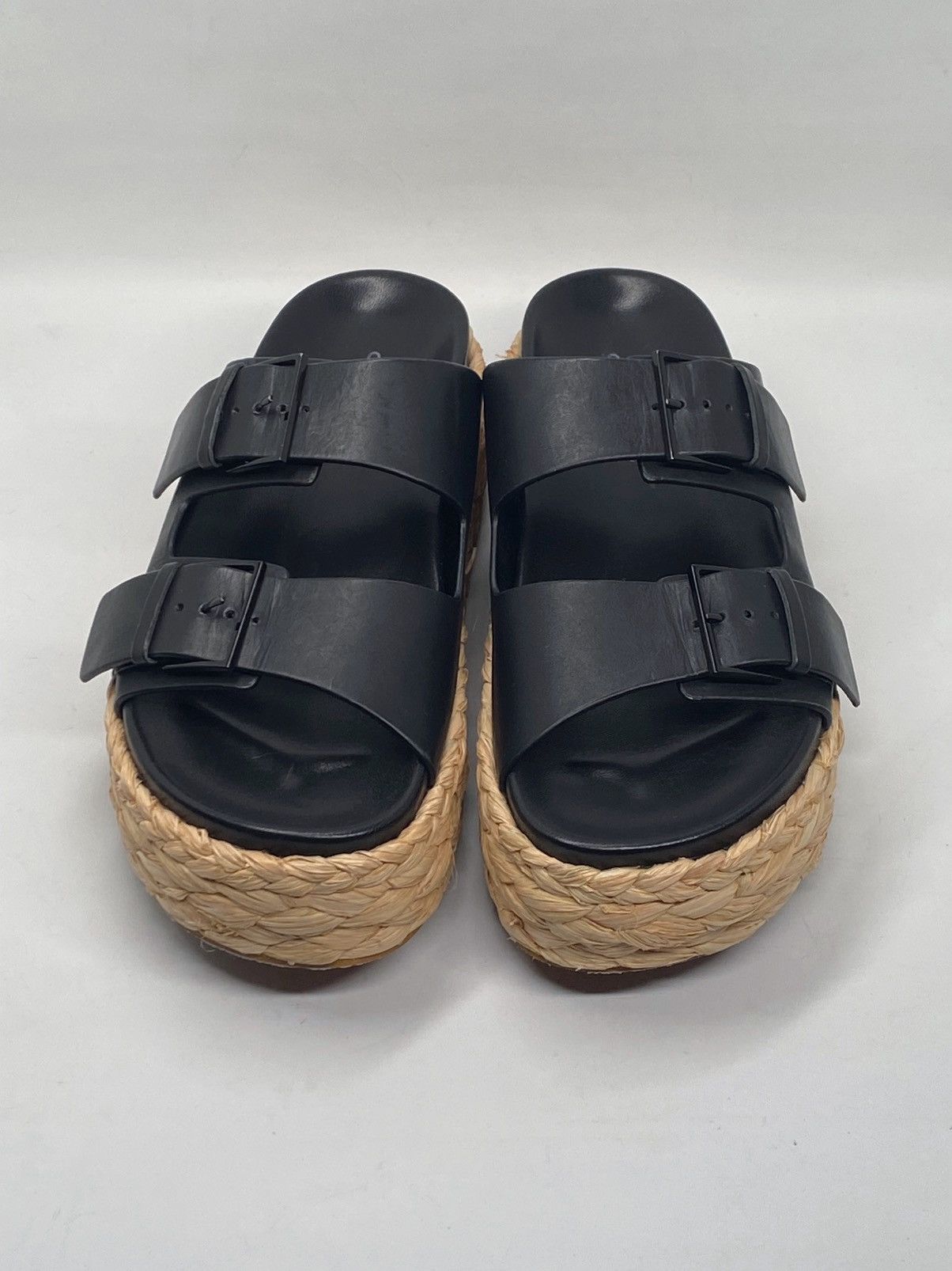 Robert Clergerie Clergerie Qiana2 Leather Espadrille Sandals size 37 Size US 7 / IT 37 - 2 Thumbnail