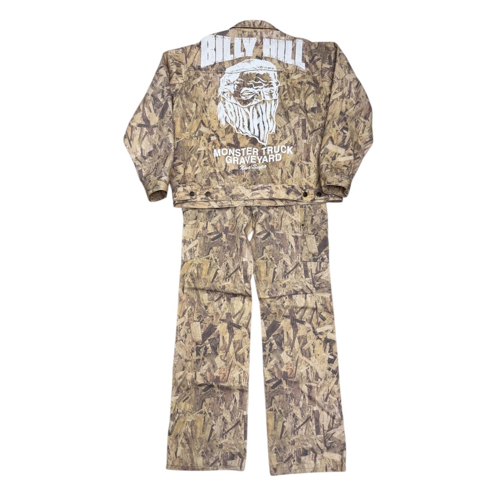 Billy Hill RARE BILLY HILL Wood CAMO Denim 2-Piece Jacket & Jeans L Size US L / EU 52-54 / 3 - 2 Thumbnail