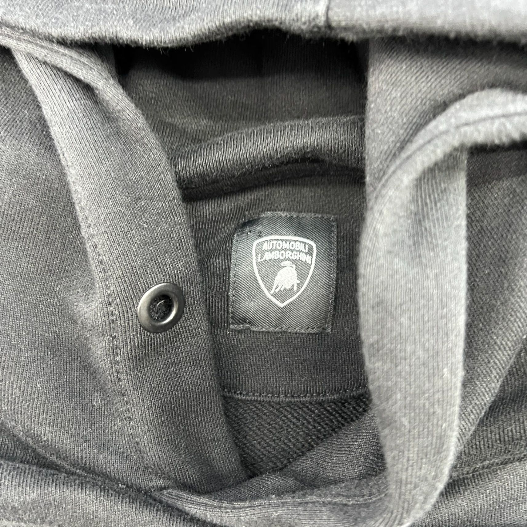 Lamborghini Automobili Lamborghini Hoodie Mens Medium Black Sweatshirt Hooded Size US M / EU 48-50 / 2 - 5 Thumbnail