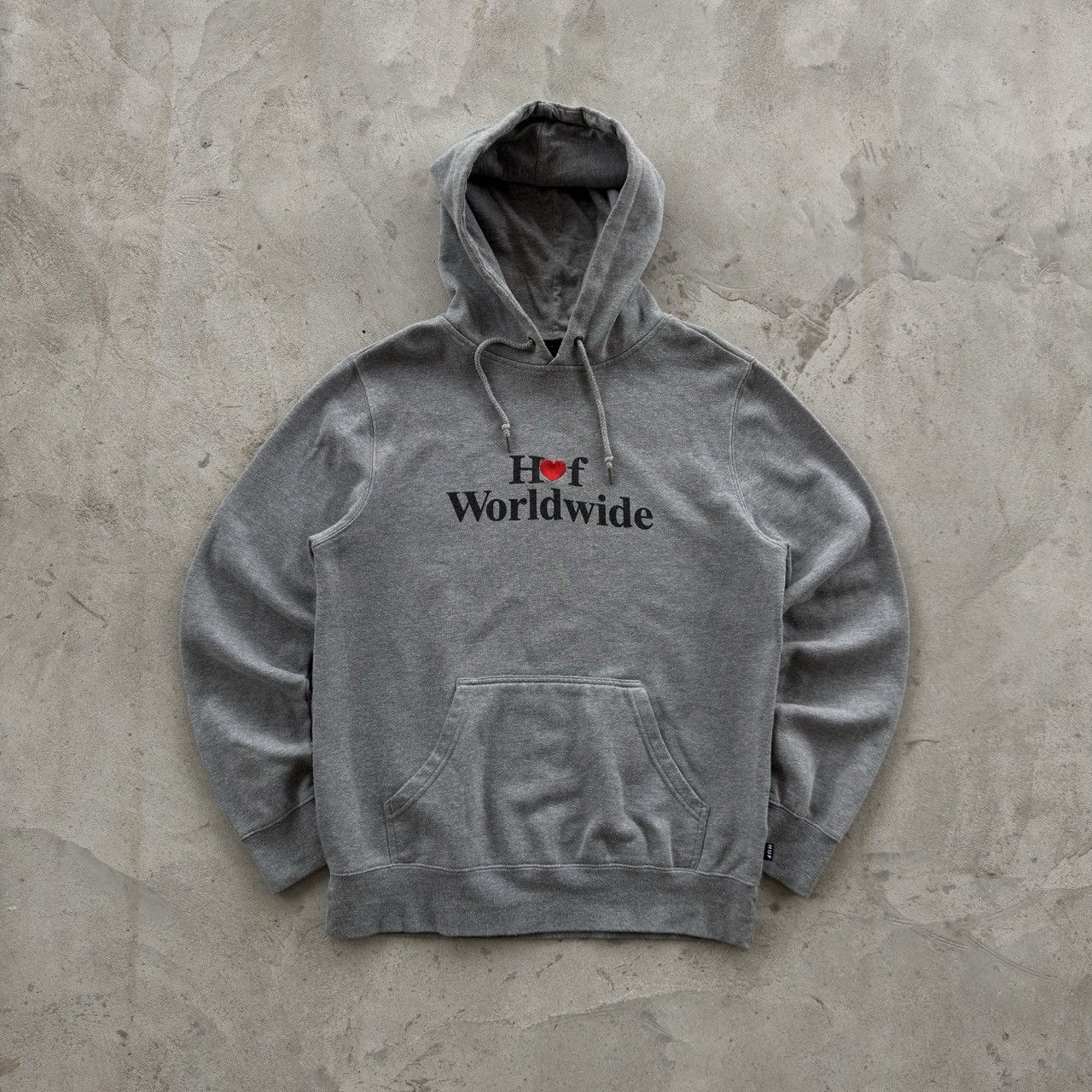 Huf Vintage 90s Huf Worldwide Hooded Sweatshirt Size US M / EU 48-50 / 2 - 1 Thumbnail