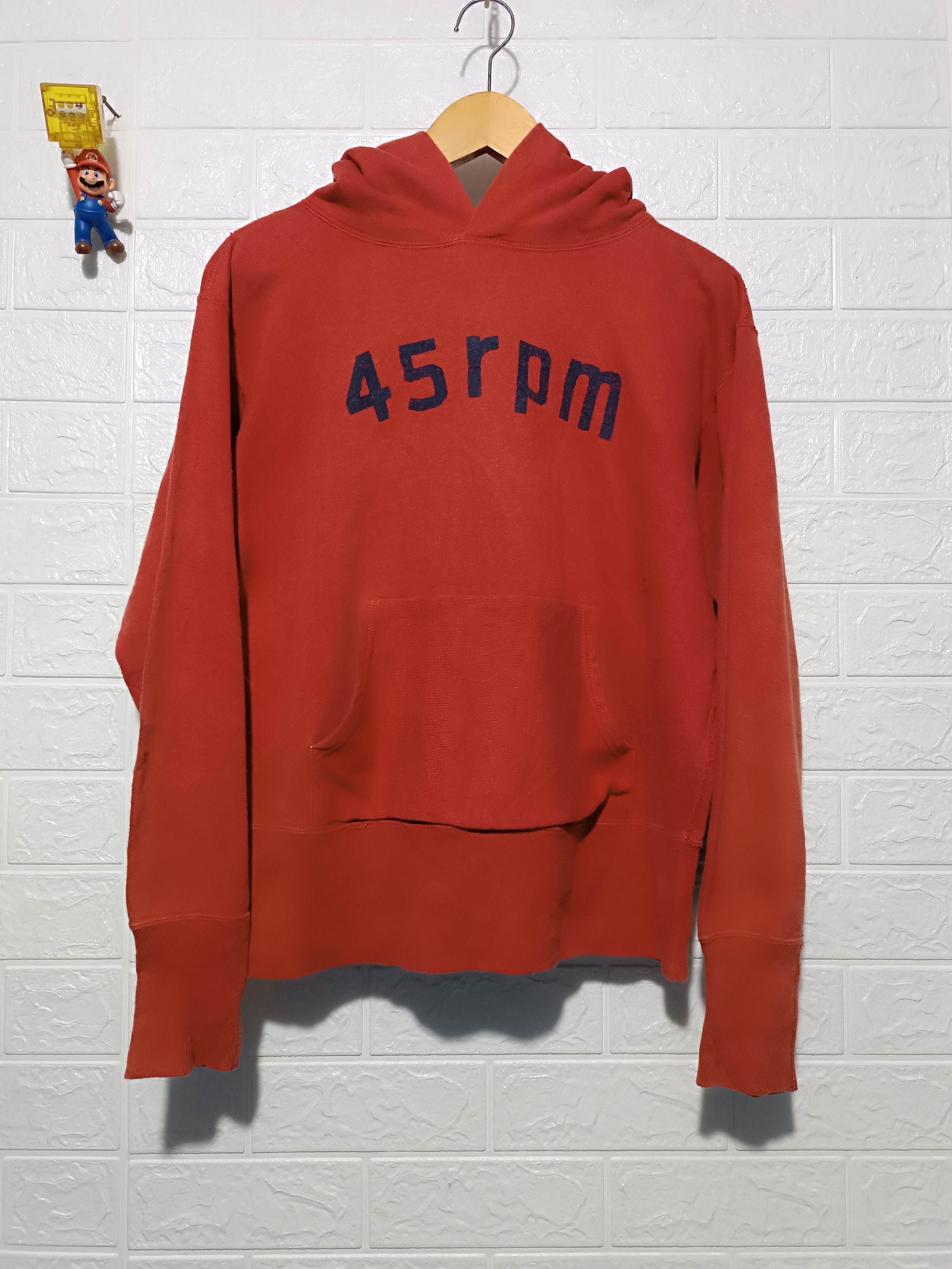 45rpm Vintage 45rpm Hoodie Sweater Size US S / EU 44-46 / 1 - 4 Thumbnail