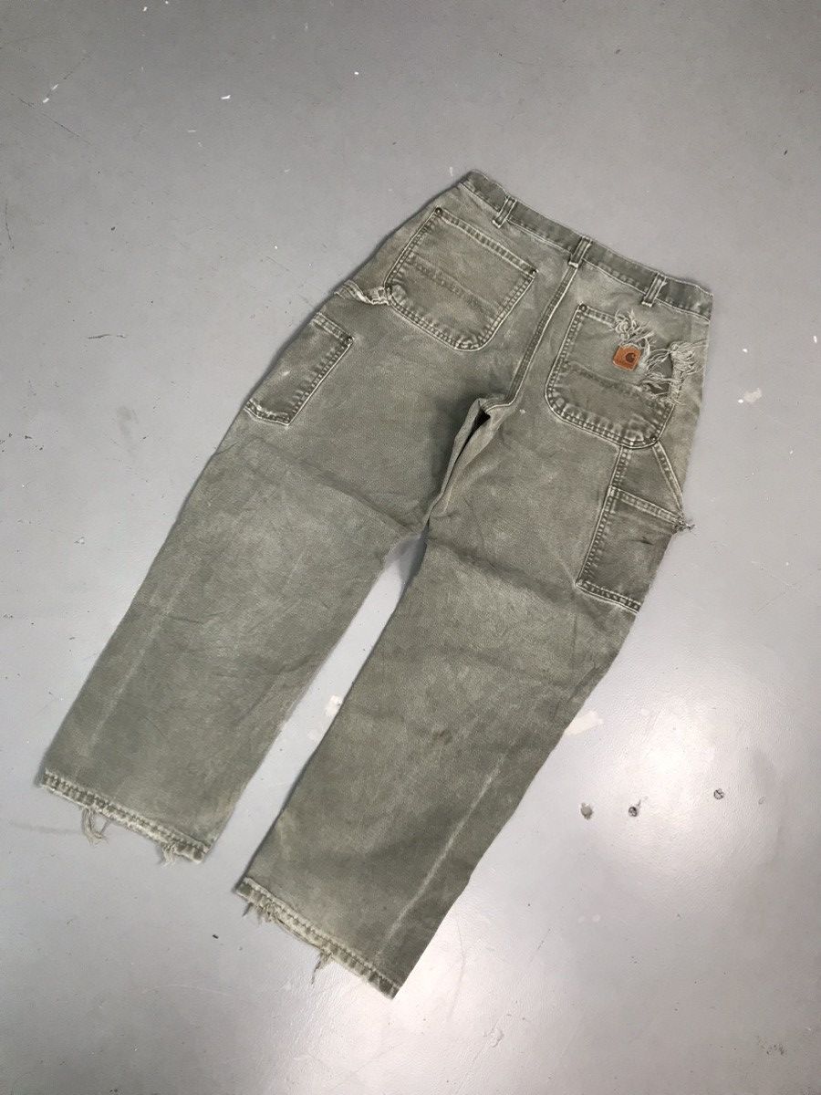 Carhartt × Vintage Vintage Carhartt B136 MOS double knee carpenter denim Size US 32 / EU 48 - 8 Thumbnail