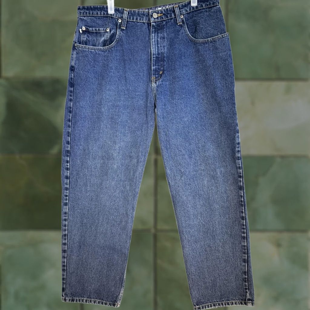 Polo Ralph Lauren VINTAGE Polo Jeans Co. Jeans Mens 36x30 Blue Denim Classic Straight RL 90s Mens Size US M / EU 48-50 / 2 - 1 Thumbnail