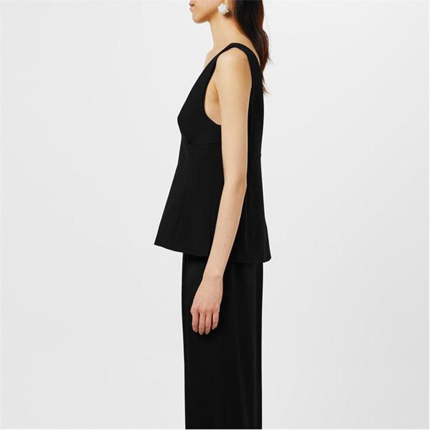 Jil Sander o1g2r1mq1024 Tank Tops in Black Size XS / US 0-2 / IT 36-38 - 4 Thumbnail