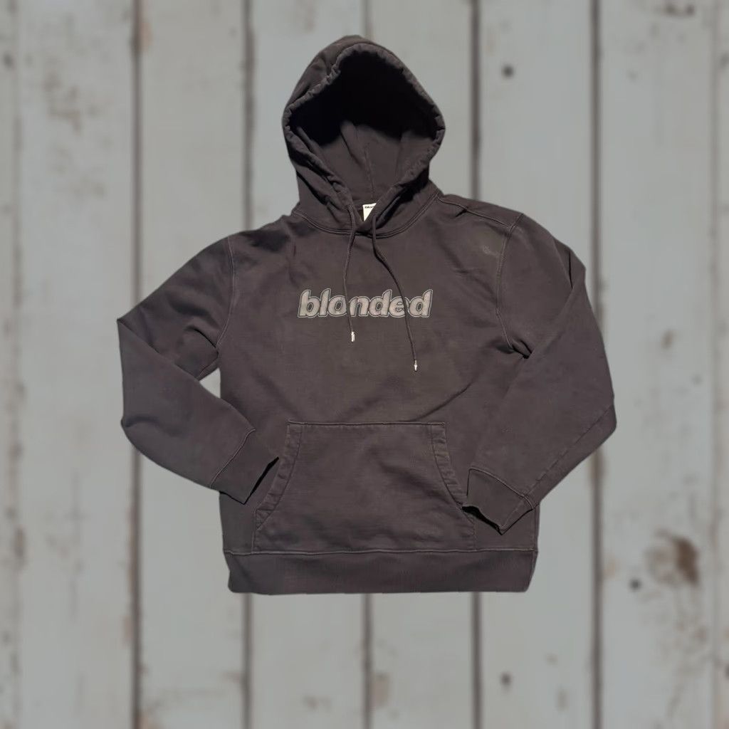 Vintage VINTAGE Blonded 2020 Frank Ocean Hoodie Sweatshirt Mens Large Black Rare Size US L / EU 52-54 / 3 - 1 Thumbnail