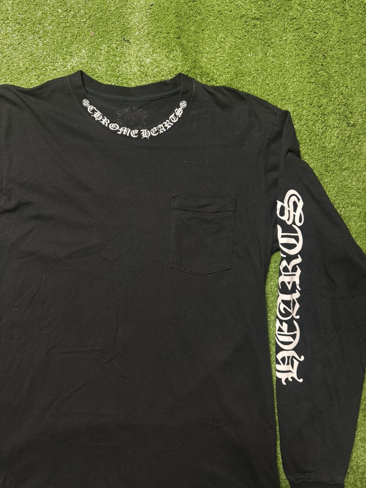Chrome Hearts Chrome Hearts Neck Logo Long Sleeve Size US L / EU 52-54 / 3 - 2 Thumbnail