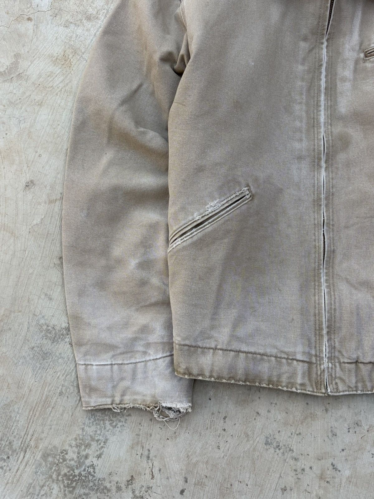 Carhartt Vintage 00s Sunfaded Carhartt Detroit Jacket J97 266 Size US XL / EU 56 / 4 - 4 Thumbnail