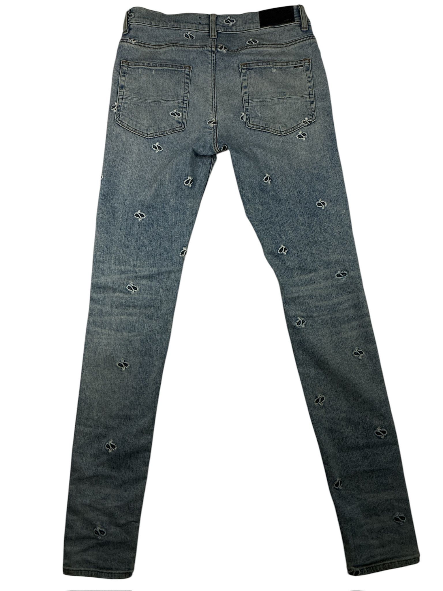 Amiri Amiri Paisley Skinny Jeans Size US 32 / EU 48 - 5 Thumbnail
