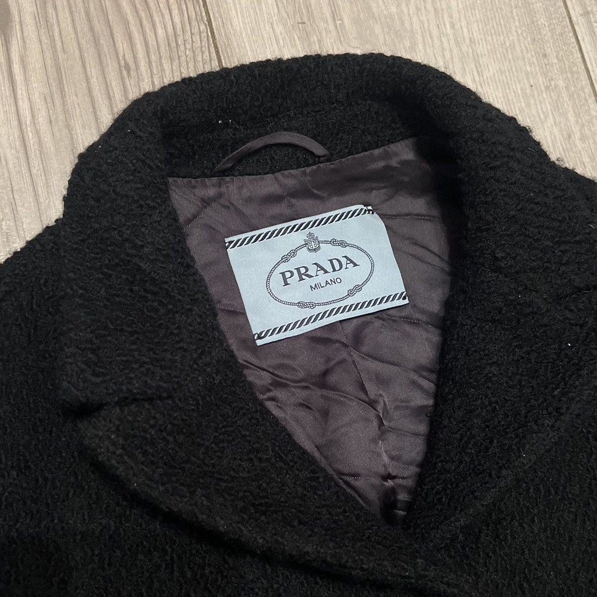 Prada wool coat