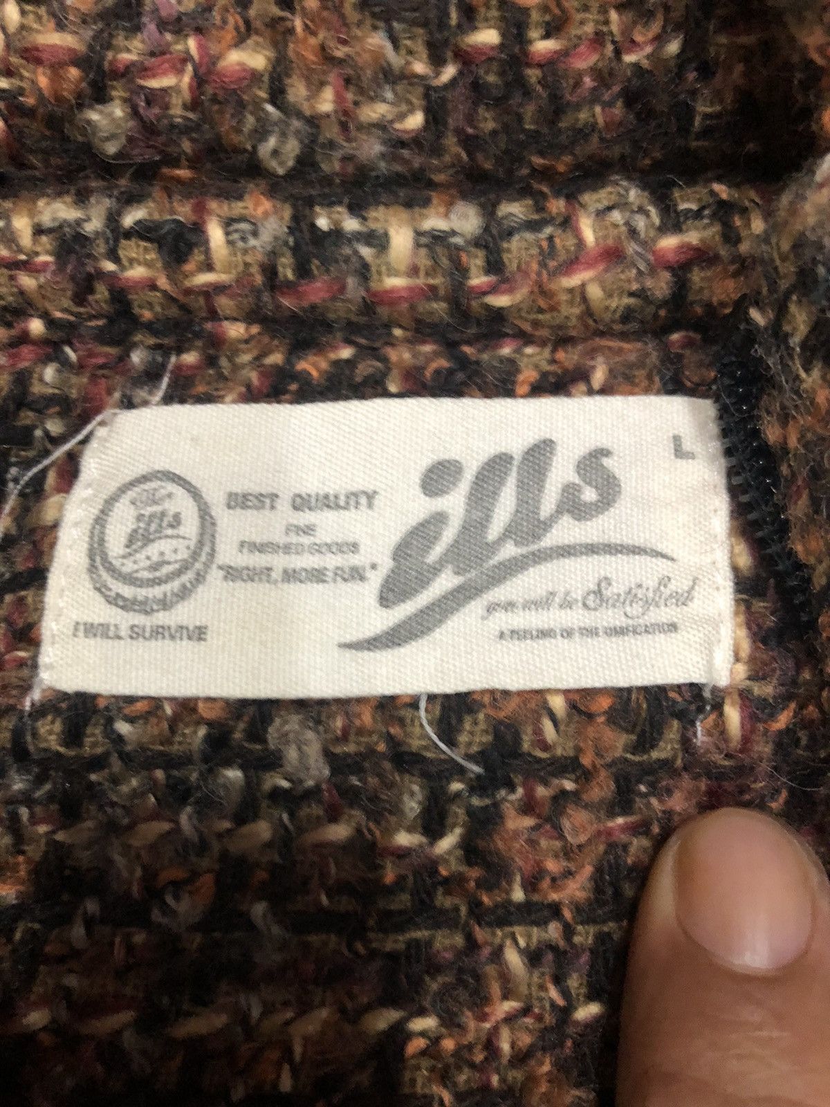 If Six Was Nine iLLS Double Layer Ziphoodie Size US L / EU 52-54 / 3 - 7 Thumbnail