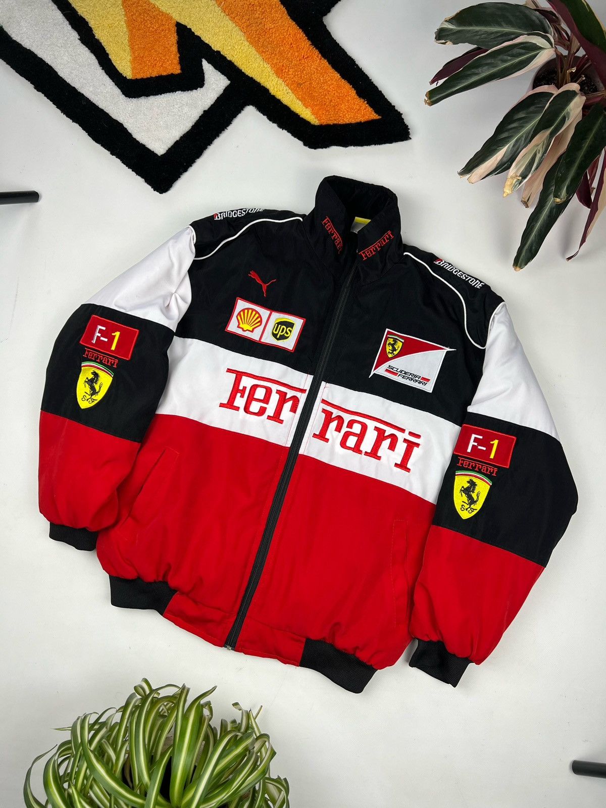 Ferrari Vintage Ferrari racing jacket Michael Schumacher Formula 1 Size US M / EU 48-50 / 2 - 1 Thumbnail