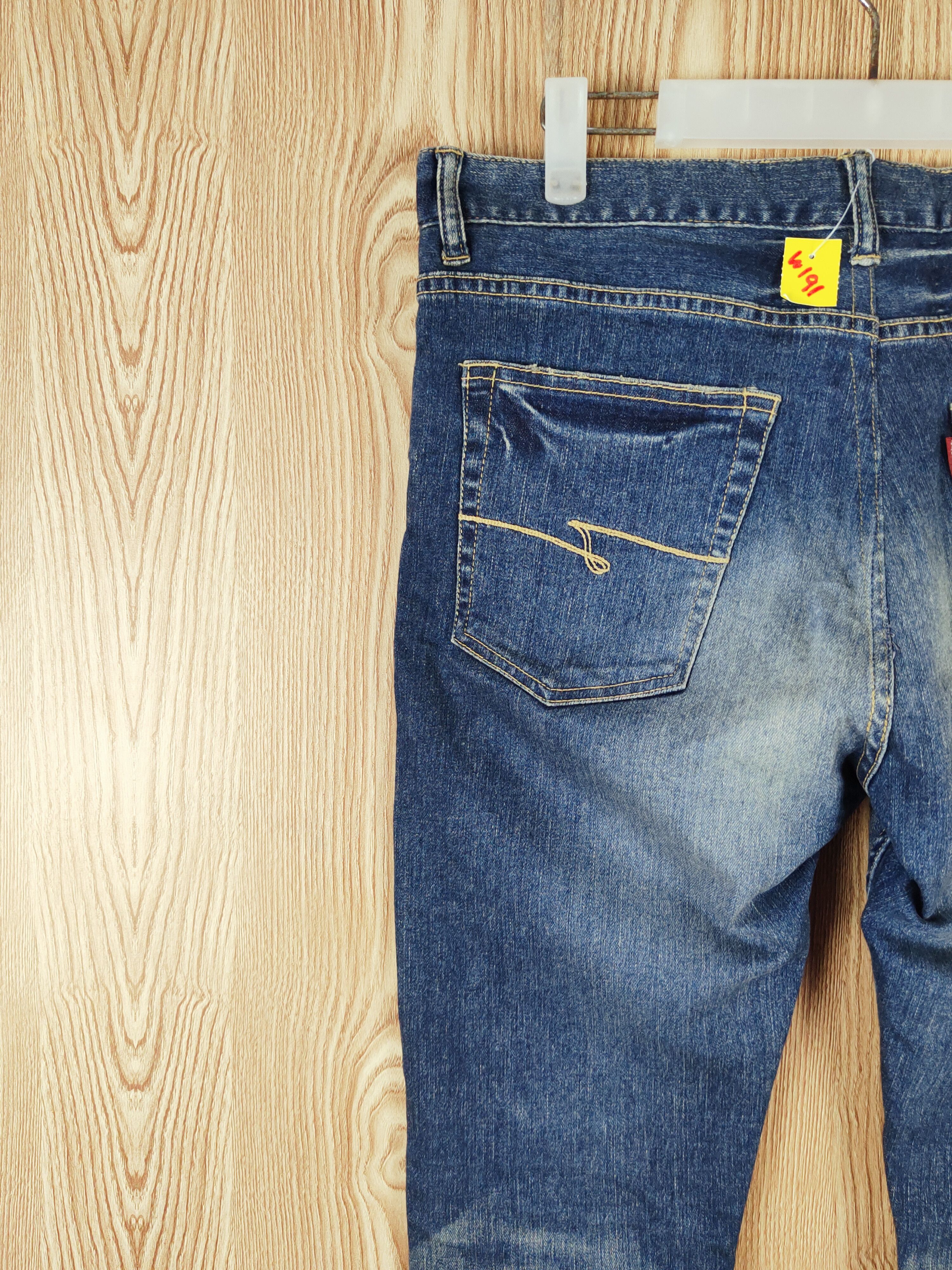 JACKROSE Jack Rose Blue Distressed Ripped Jeans #W191 Size 27" / US 4 / IT 40 - 10 Thumbnail