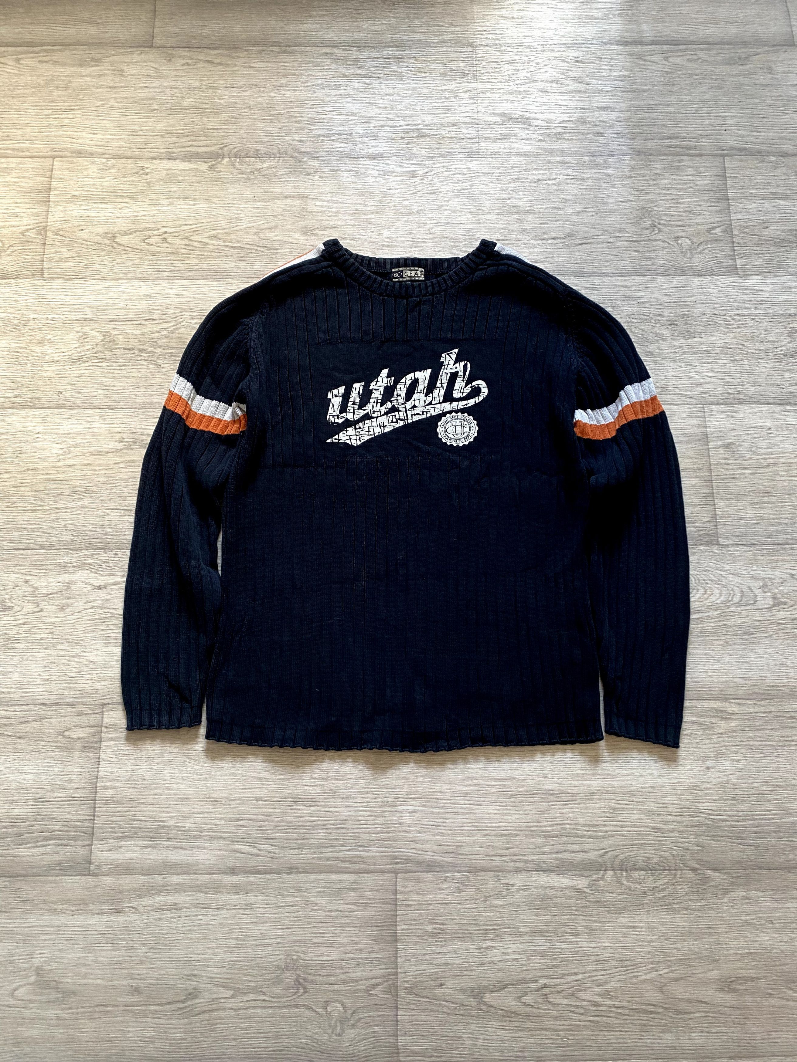 Other Vintage UTAH College Retro Sweater Y2K Streetwear Size US XL / EU 56 / 4 - 1 Thumbnail