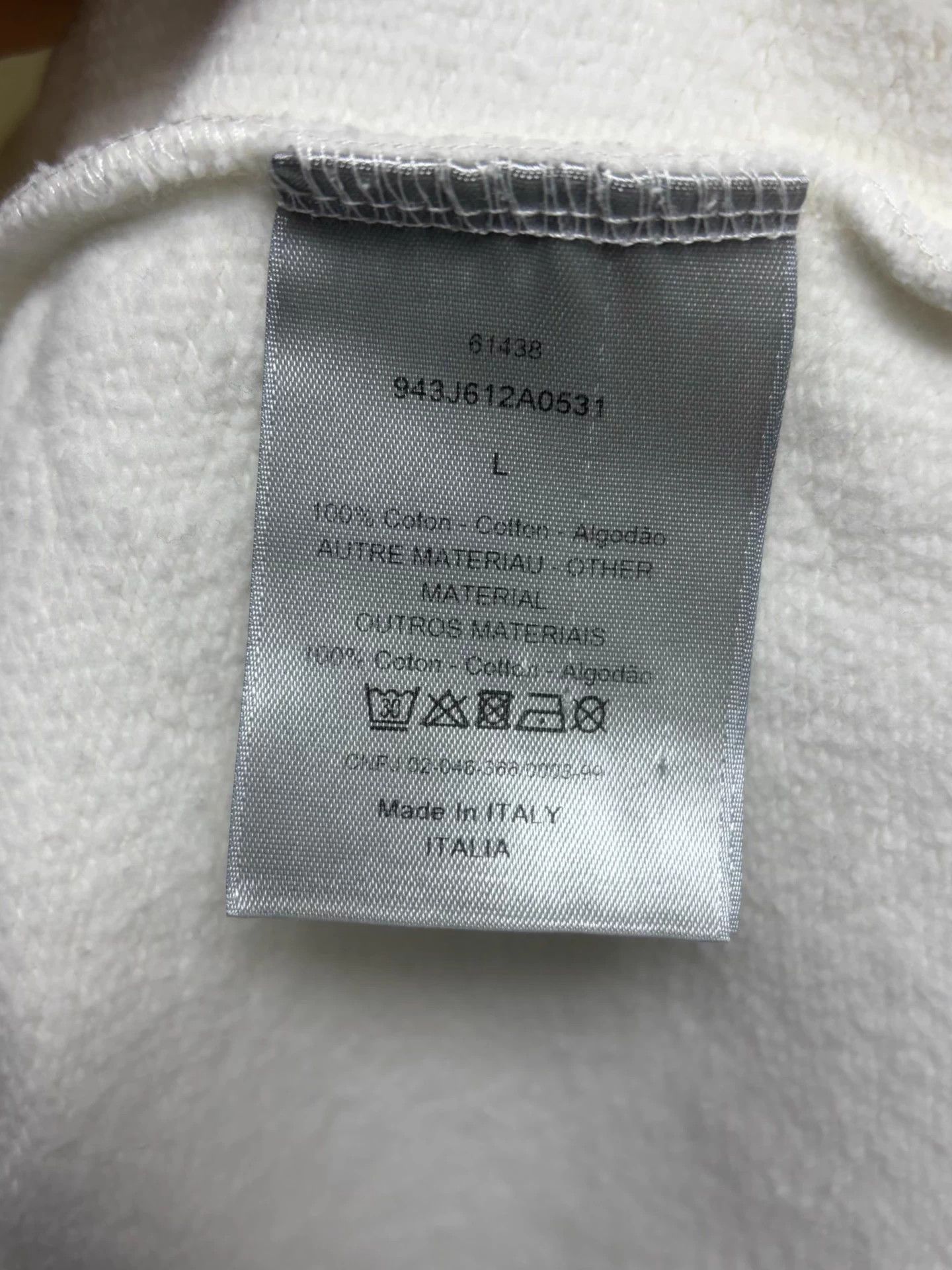 Dior Dior CD embroidery blue Logo sweaters L Size US L / EU 52-54 / 3 - 4 Thumbnail