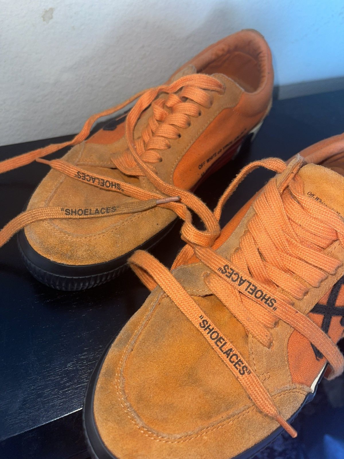 Off-White Off White Vulcanized Low Orange Black Men’s US Size 8 Size US 8 / EU 41 - 6 Thumbnail