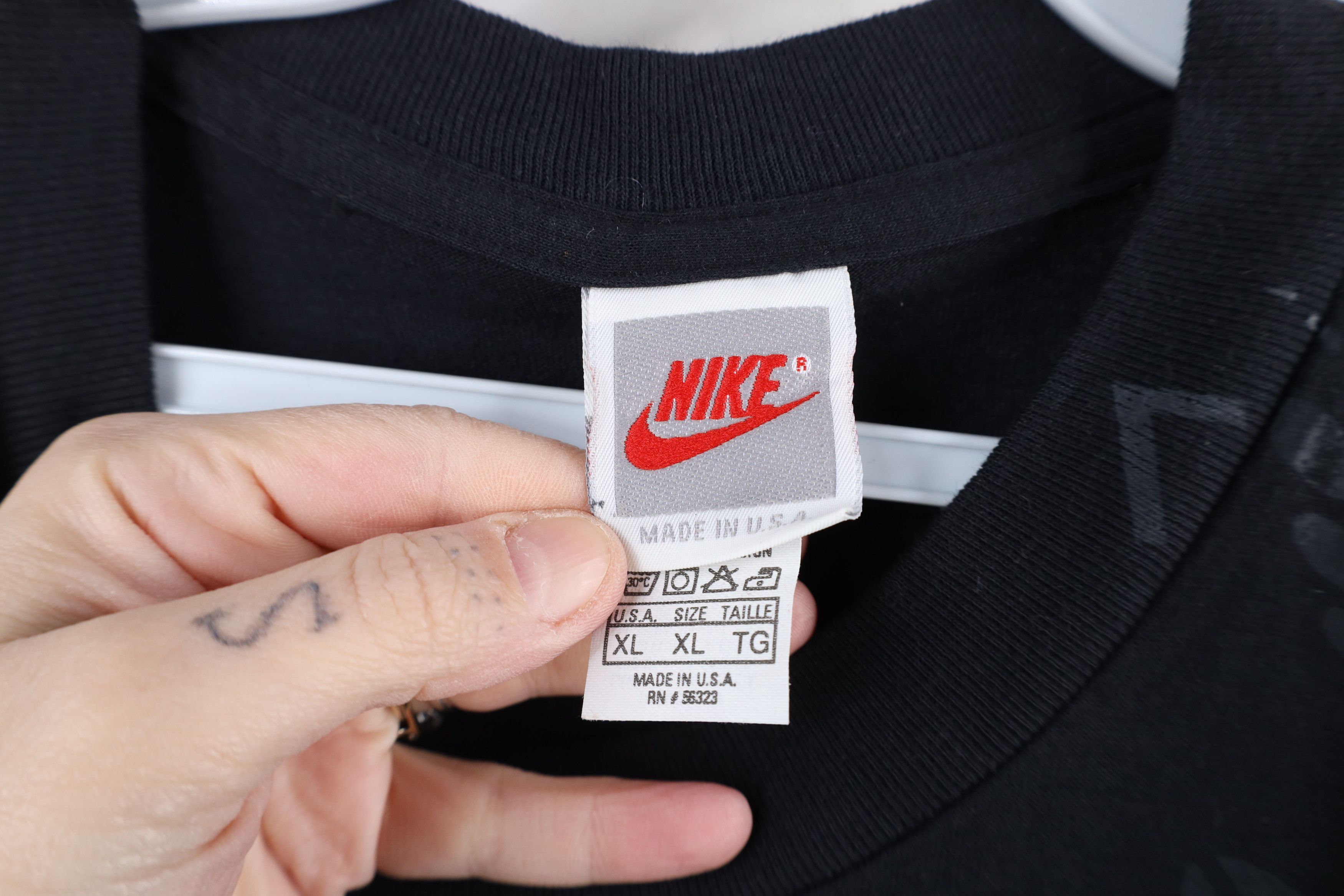 Nike × Vintage Vintage 90s Nike Challenge Court Tennis Lipton T-Shirt USA Size US XL / EU 56 / 4 - 8 Thumbnail
