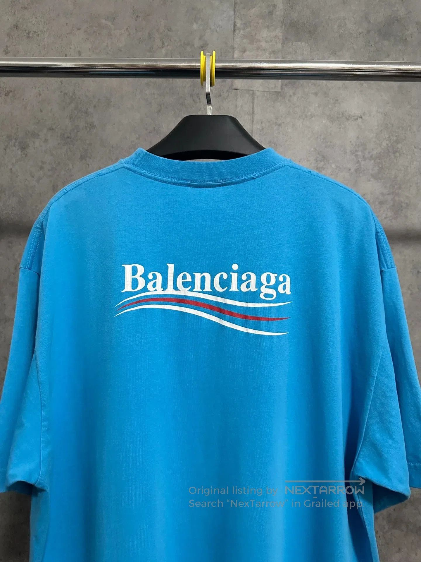 Balenciaga Balenciaga Coke Cracked Wave Print T-shirt. Size US XS / EU 42 / 0 - 5 Thumbnail