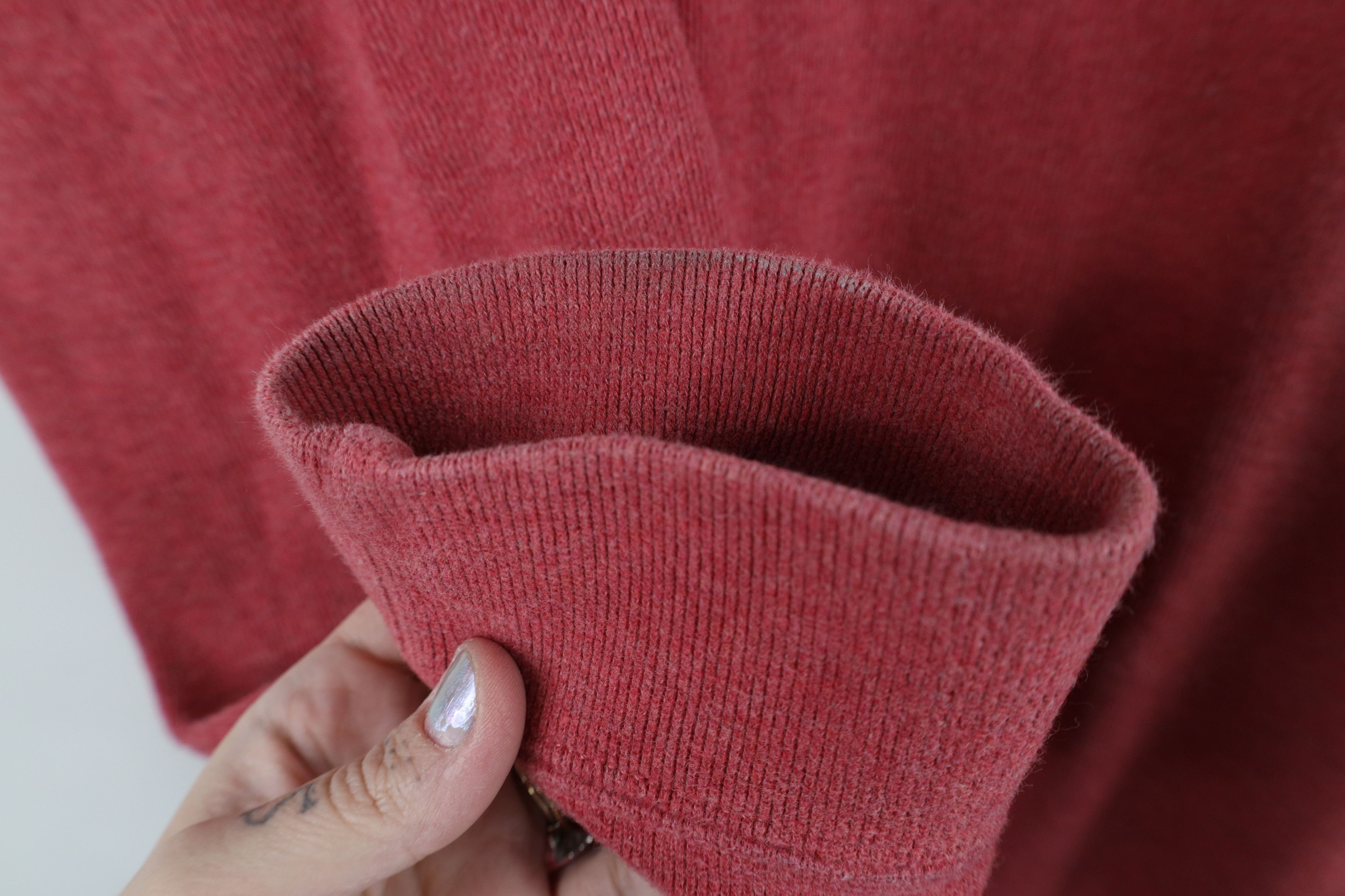 Ralph Lauren × Vintage Vintage 90s Ralph Lauren Knit Half Zip Pullover Sweater Size US XXL / EU 58 / 5 - 5 Thumbnail