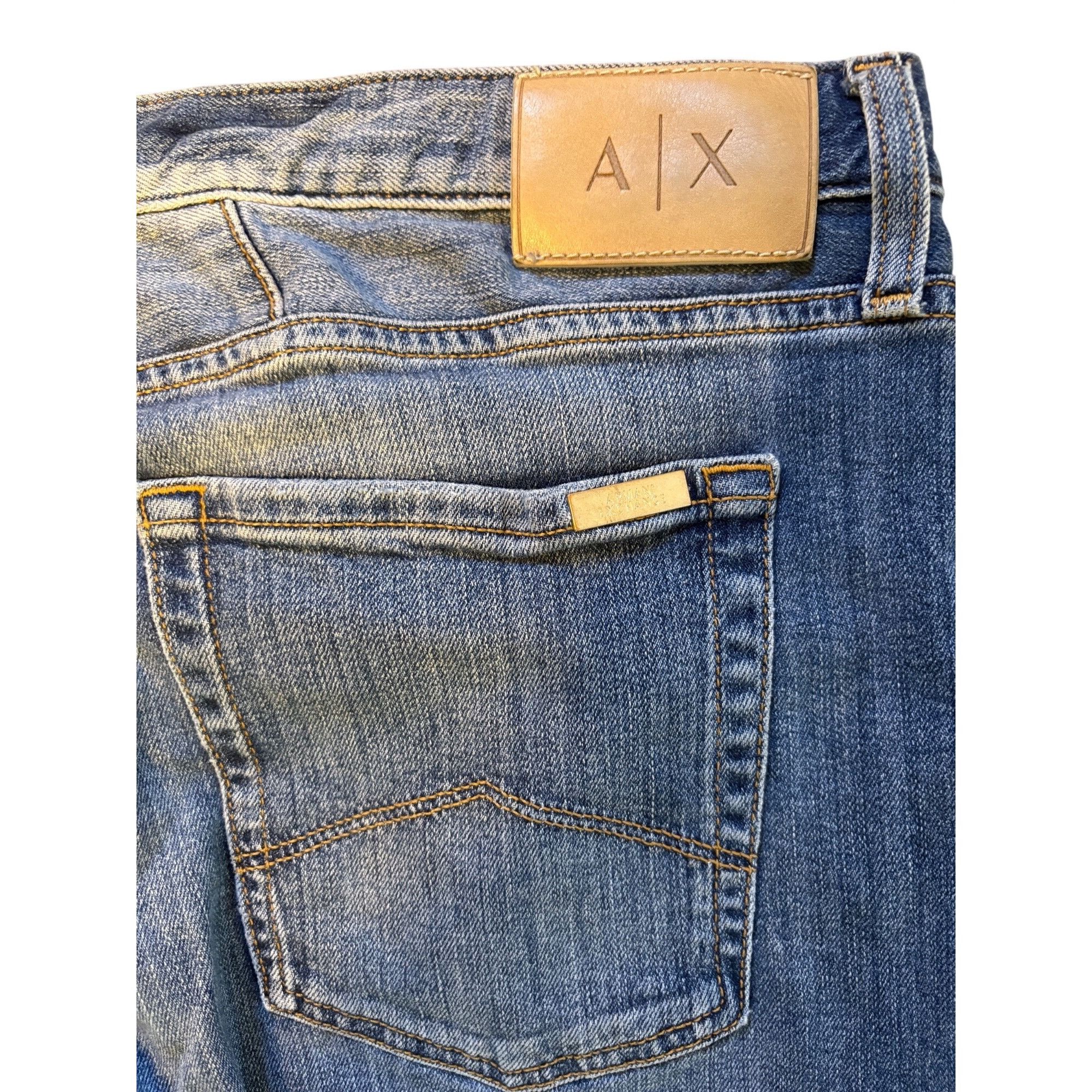 Armani A/X Armani Exhange 36 Jeans J13 Stretch Slim Fit 40 X 31 Men Size US 36 / EU 52 - 5 Thumbnail