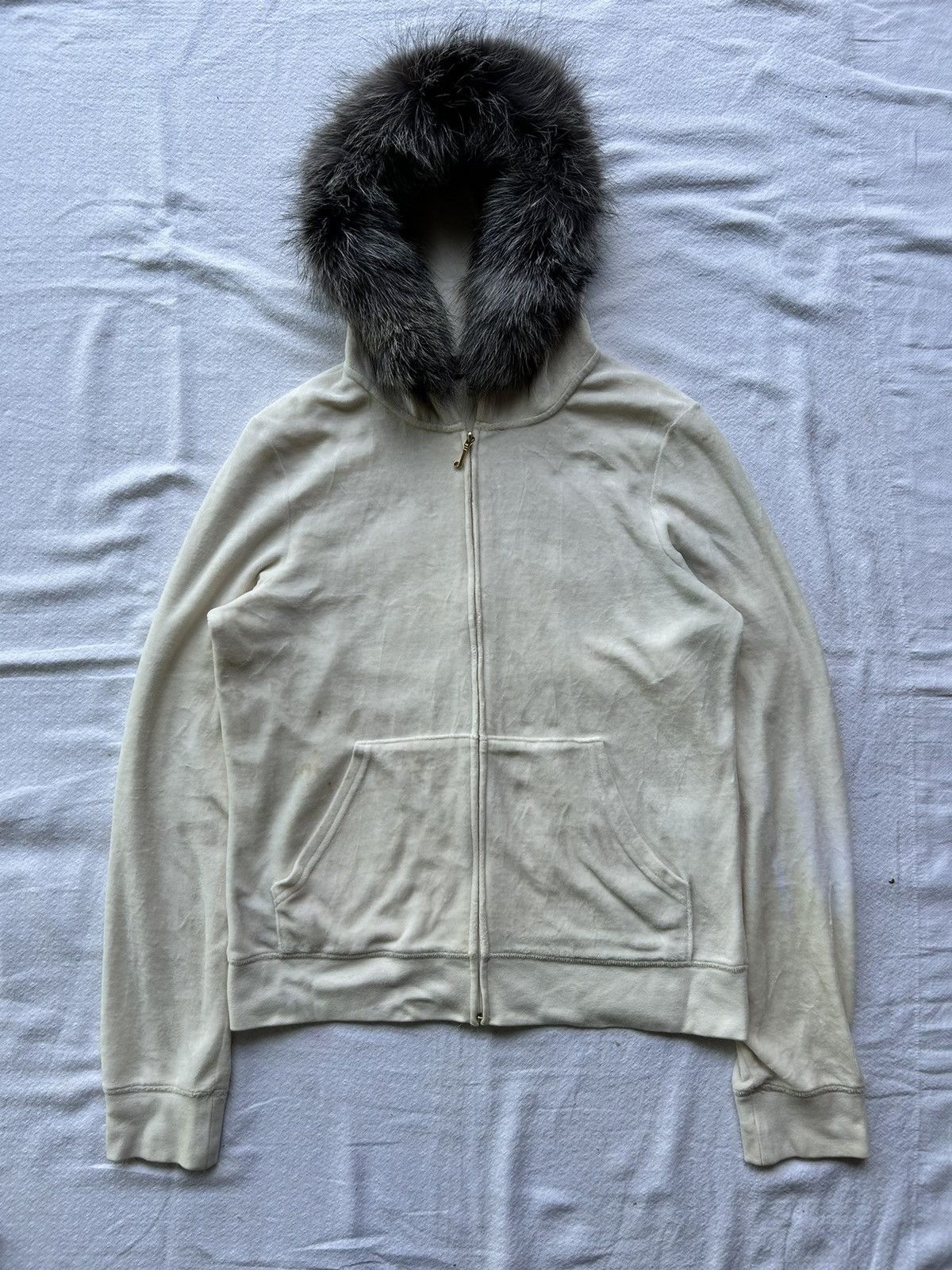 Juicy Couture Jeans Juicy Couture Fur Hoodie Velvet Ifsixwasnine lgb Grailed