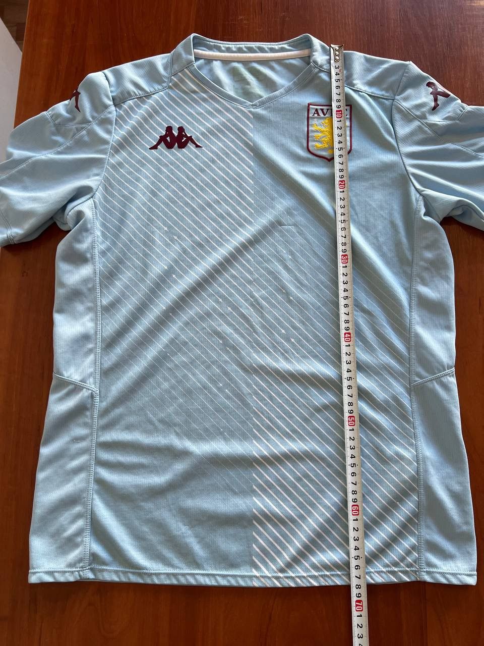 Kappa 2019/20 ASTON VILLA AWAY SOCCER JERSEY FOOTBALL SHIRT SIZE L Size US L / EU 52-54 / 3 - 12 Thumbnail