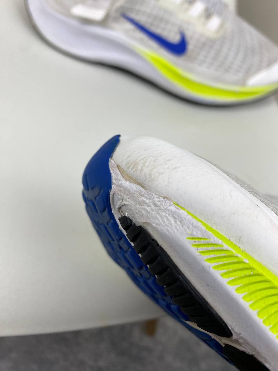 Nike Nike Air Zoom Pegasus 37 Flyease Ivory Running Shoes Size US 12 / EU 45 - 9 Thumbnail