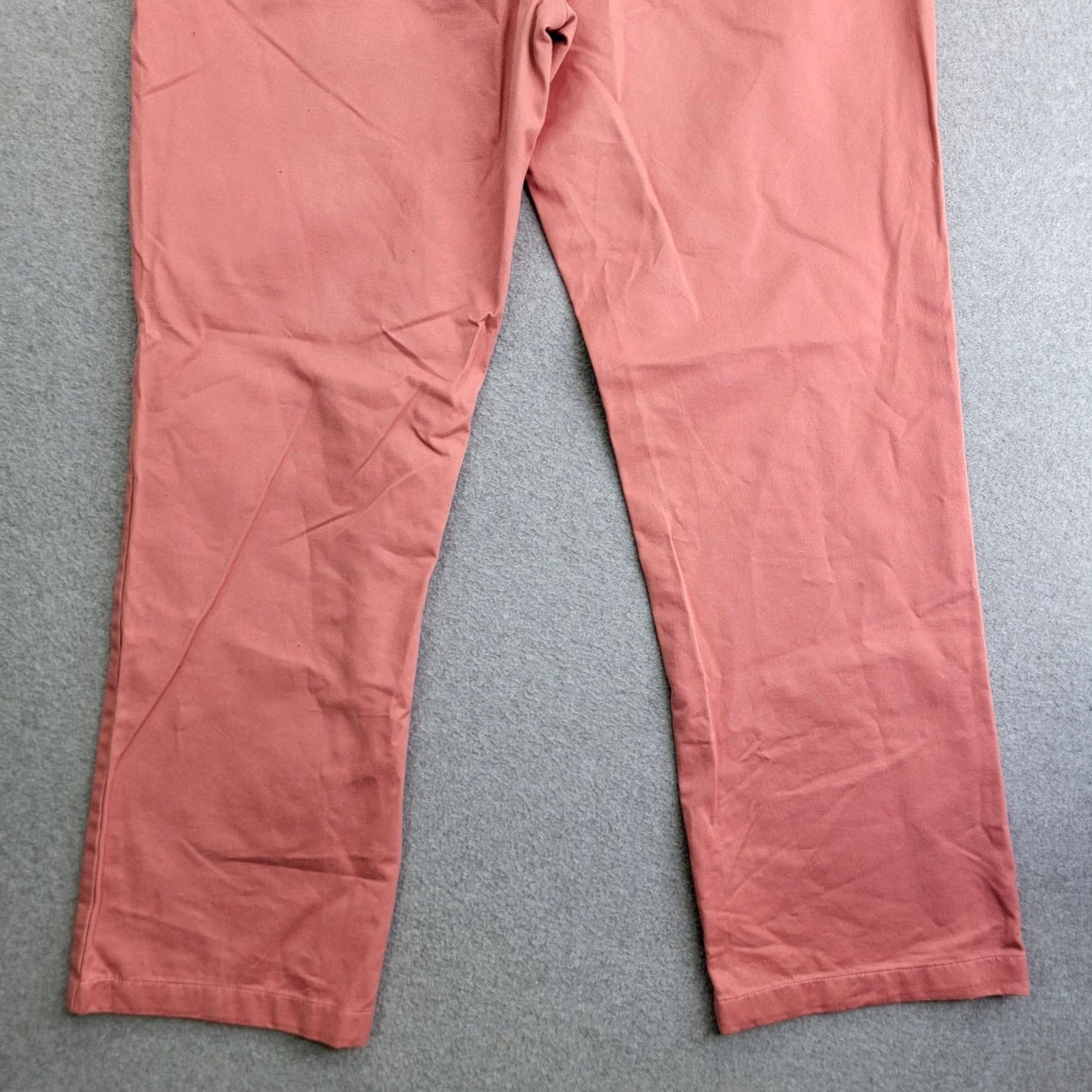 Vineyard Vines Vineyard Vines Club Pant Chino Pants Mens 36x34 Salmon Pink Flat Front Casual Business Straight Leg Cotton 36 Waist 31 Inseam Mens Size US 36 / EU 52 - 5 Thumbnail