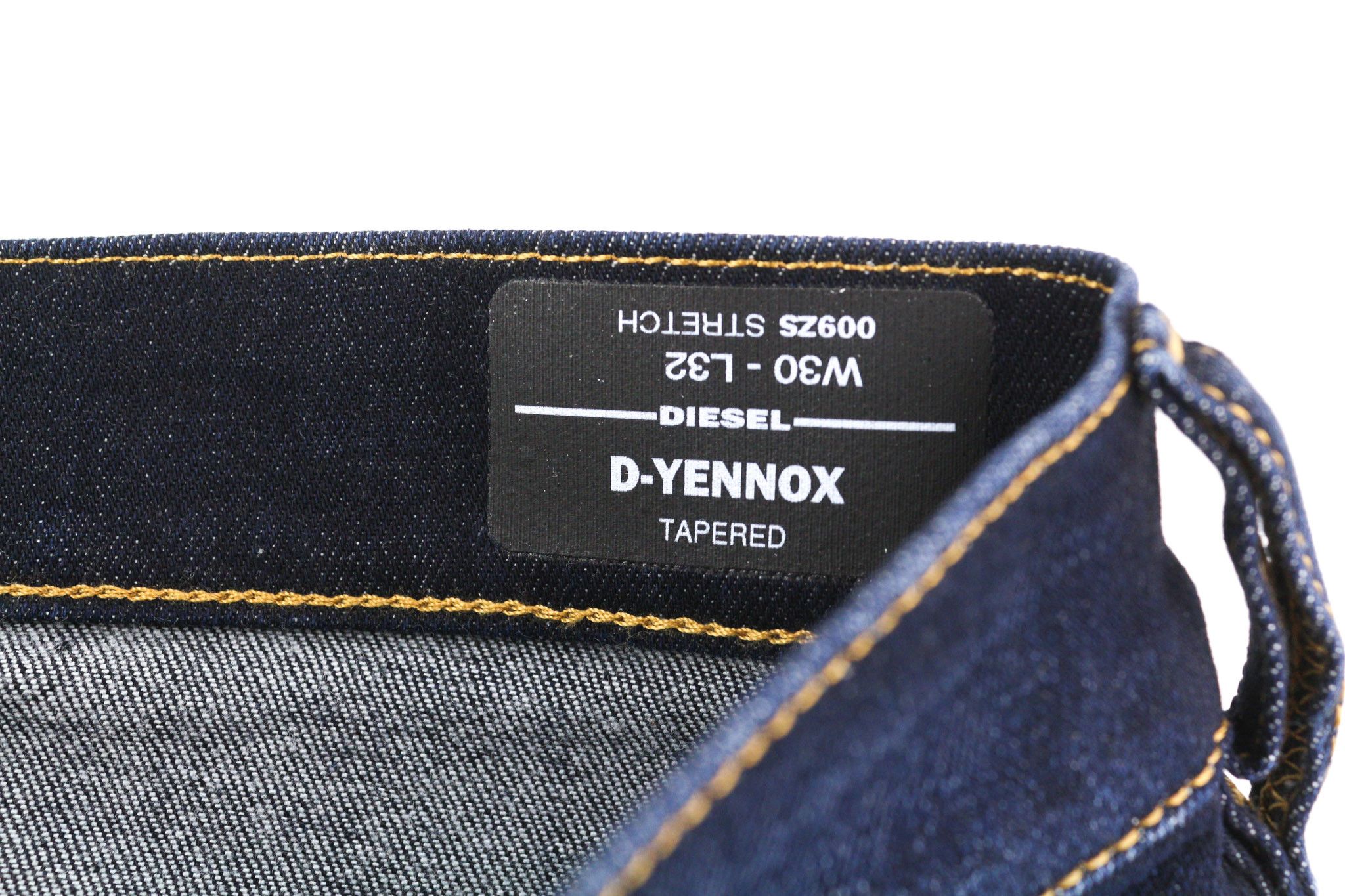 Diesel D-YENNOX 009ZS W30/L32 Tapered Washed Dark Jeans 40163 Size US 30 / EU 46 - 8 Thumbnail
