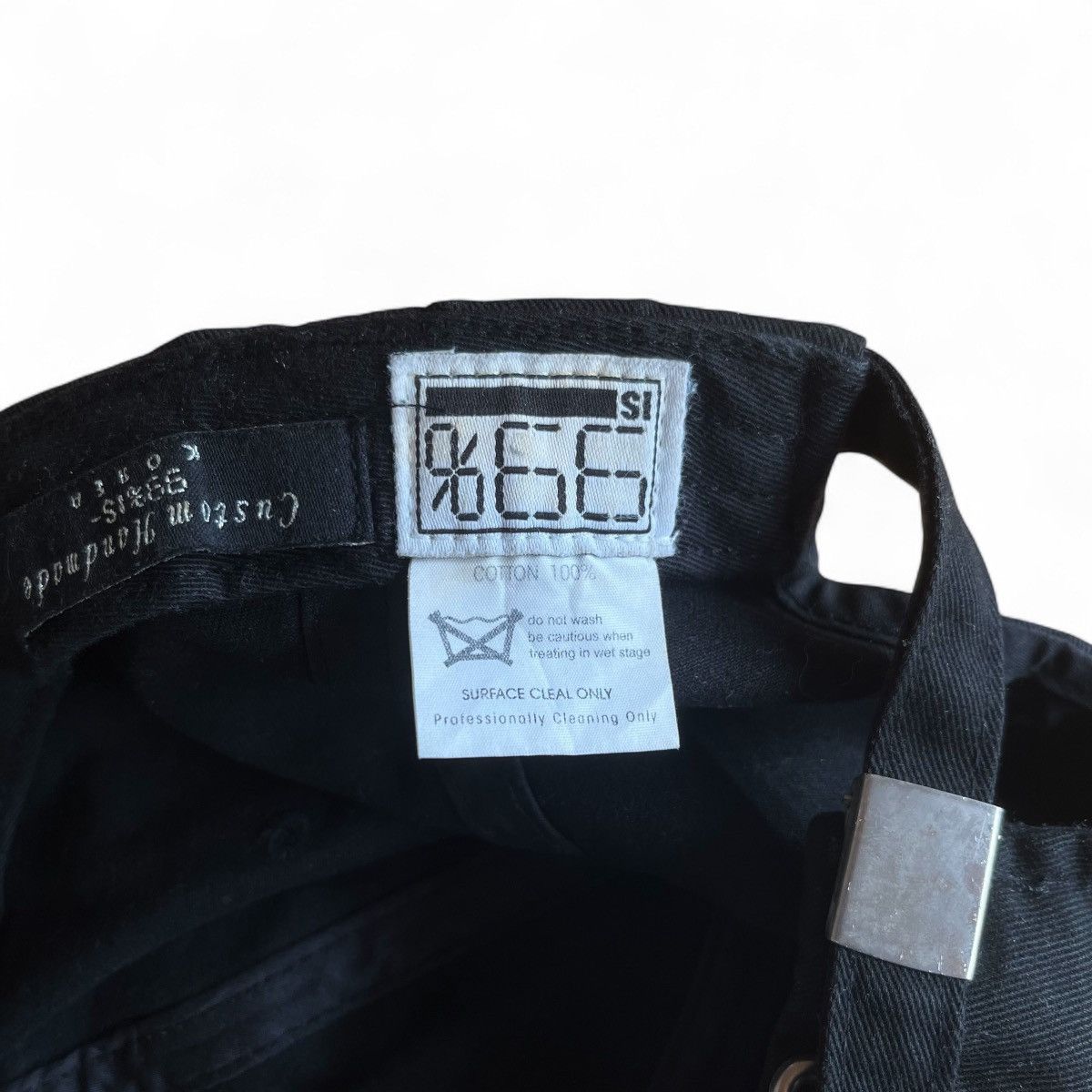 99%IS- 99% IS- Black Ghost Hat Size ONE SIZE - 5 Thumbnail