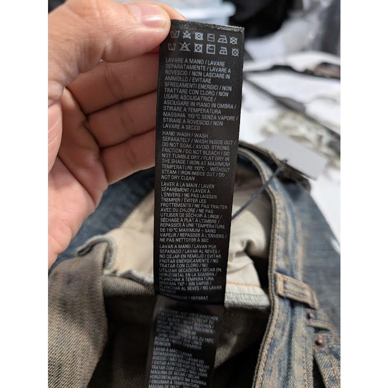 Balenciaga o1rshd1 Q:2 / Baggy Pants / Jeans in Light Blue Size US 34 / EU 50 - 19 Thumbnail