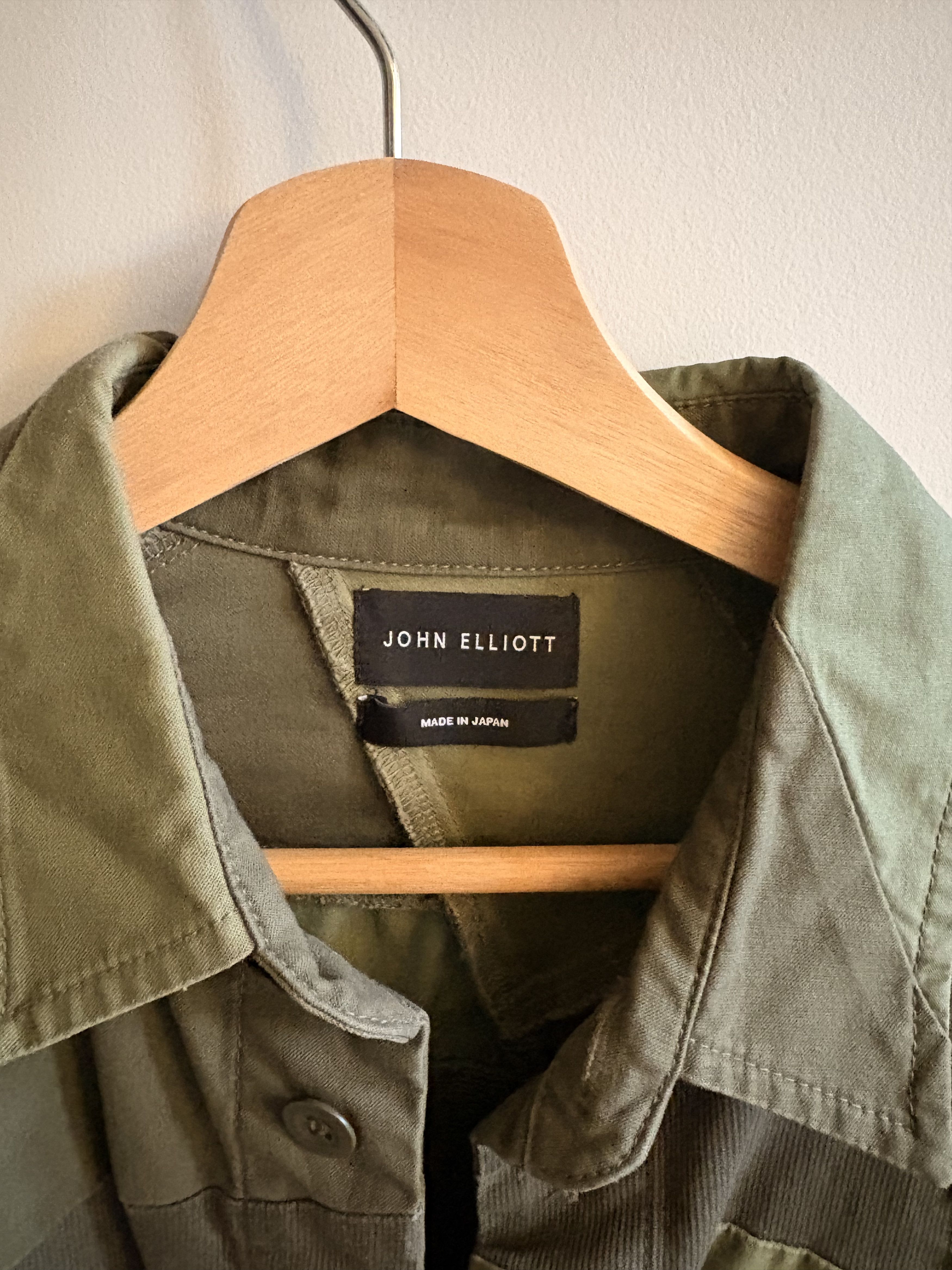 John Elliott Patchwork Military Overshirt Size US M / EU 48-50 / 2 - 3 Thumbnail