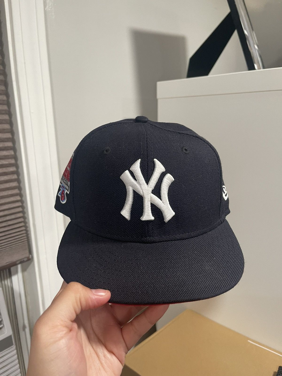 Other Hat Heaven ‘Red UV’ New York Yankees Fitted Size 7 1/8 Size ONE SIZE - 1 Thumbnail
