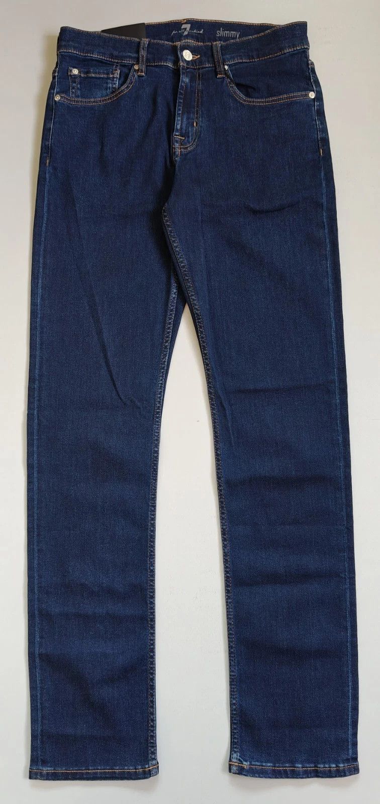 7 For All Mankind 7 For All ManKind Slimmy Rinse Men's Jeans T / 6001 Size US 32 / EU 48 - 2 Thumbnail