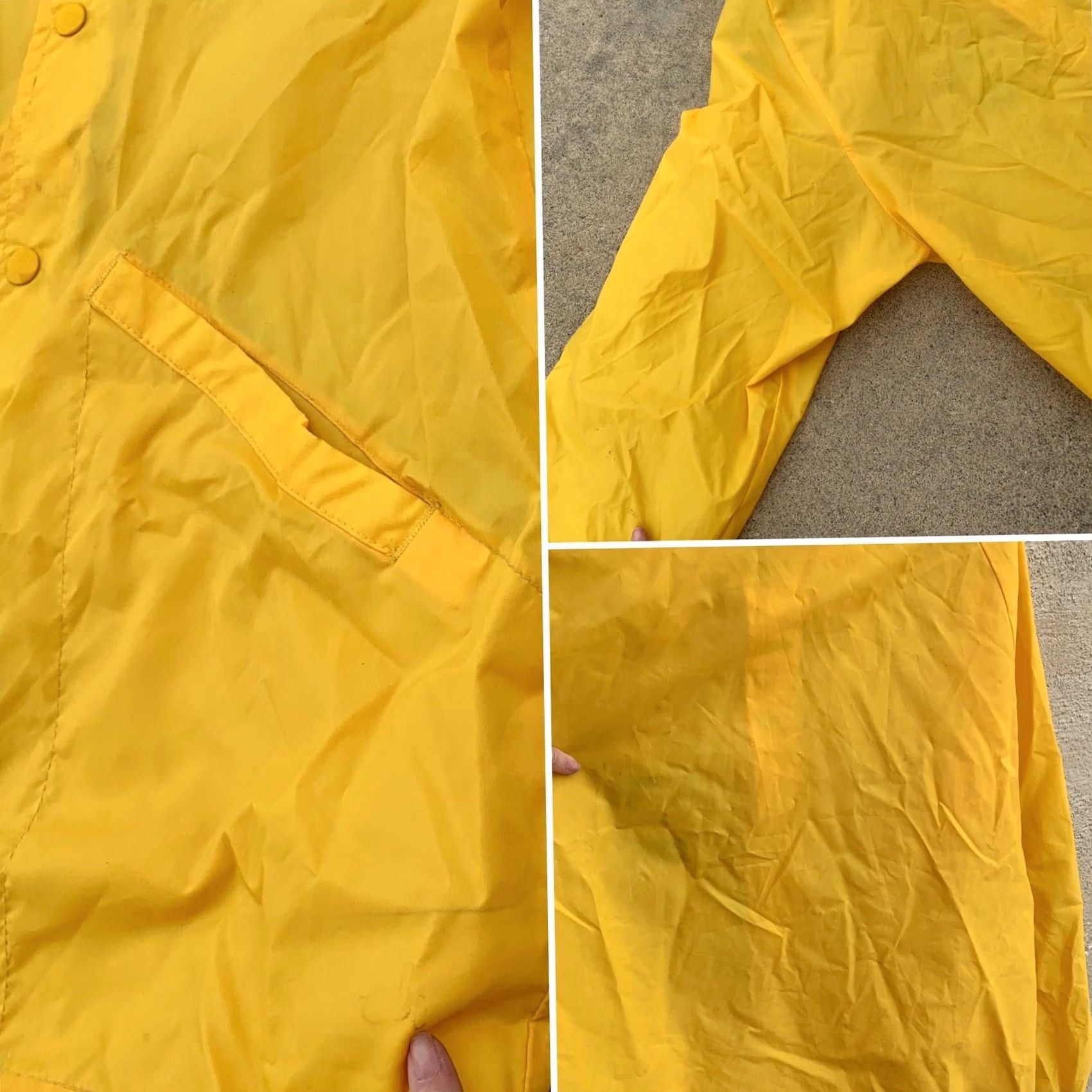 Champion VINTAGE Swingster Santa Barbara Womens B & C 1977 Tournament Champions Windbreaker Jacket Nylon Yellow M Mens/Womens Size M / US 6-8 / IT 42-44 - 6 Thumbnail
