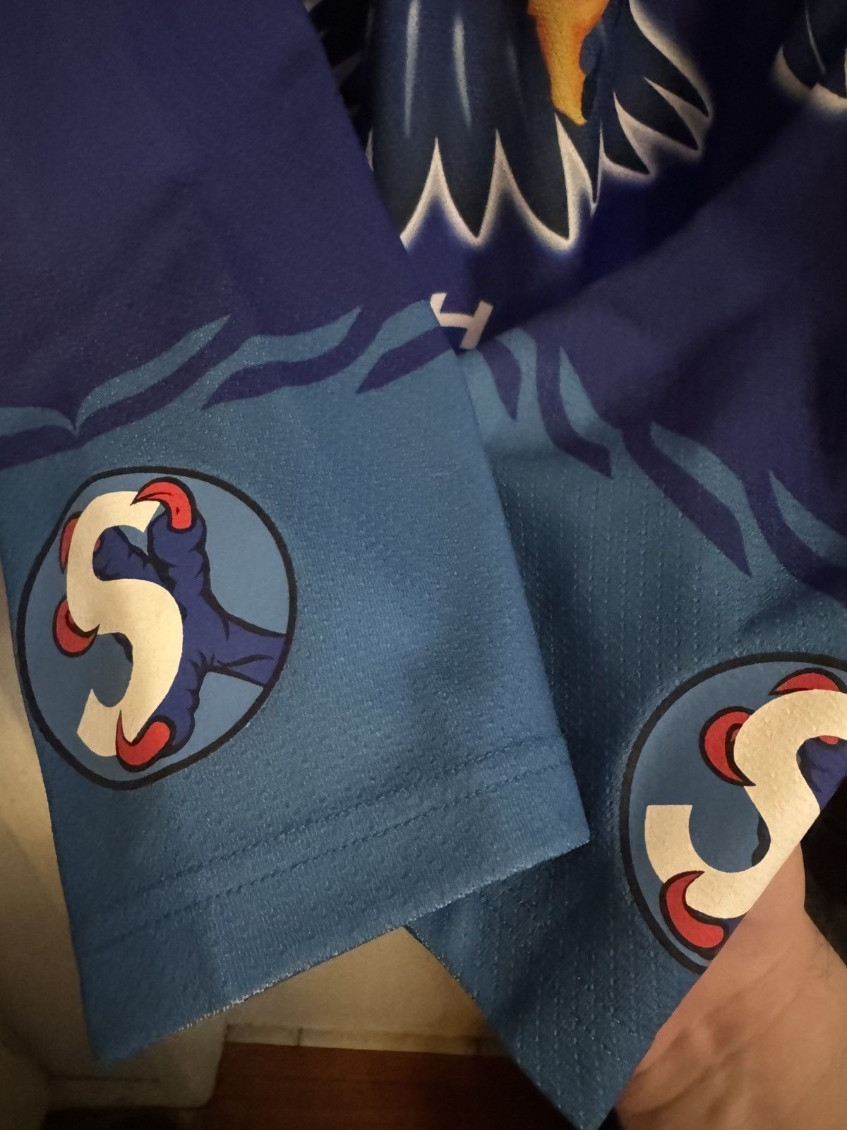 Supreme Supreme Eagle Moto Jersey Size US XL / EU 56 / 4 - 5 Thumbnail