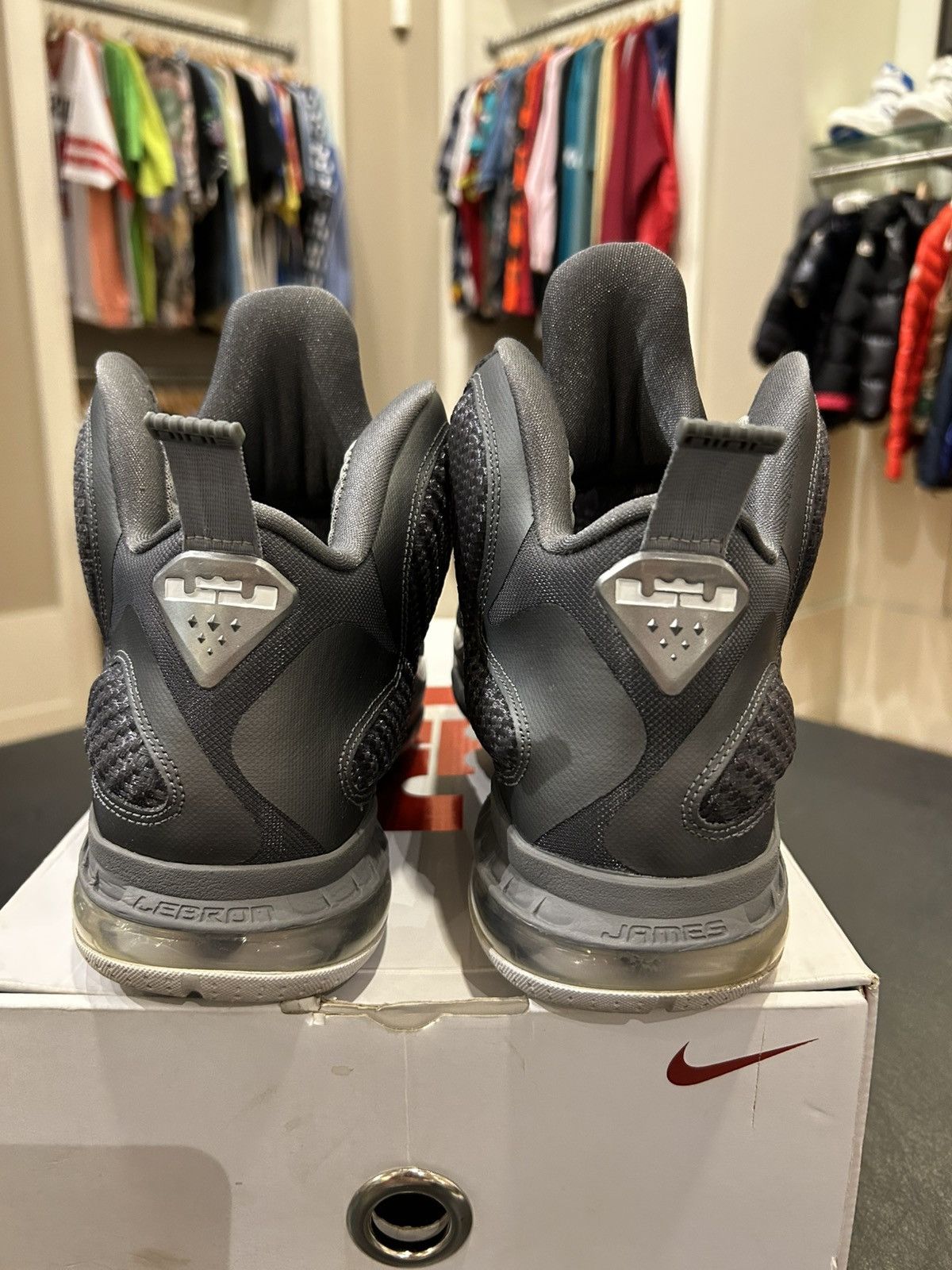 Nike Nike Lebron 9 ‘Cool Grey’ Size US 11 / EU 44 - 3 Thumbnail
