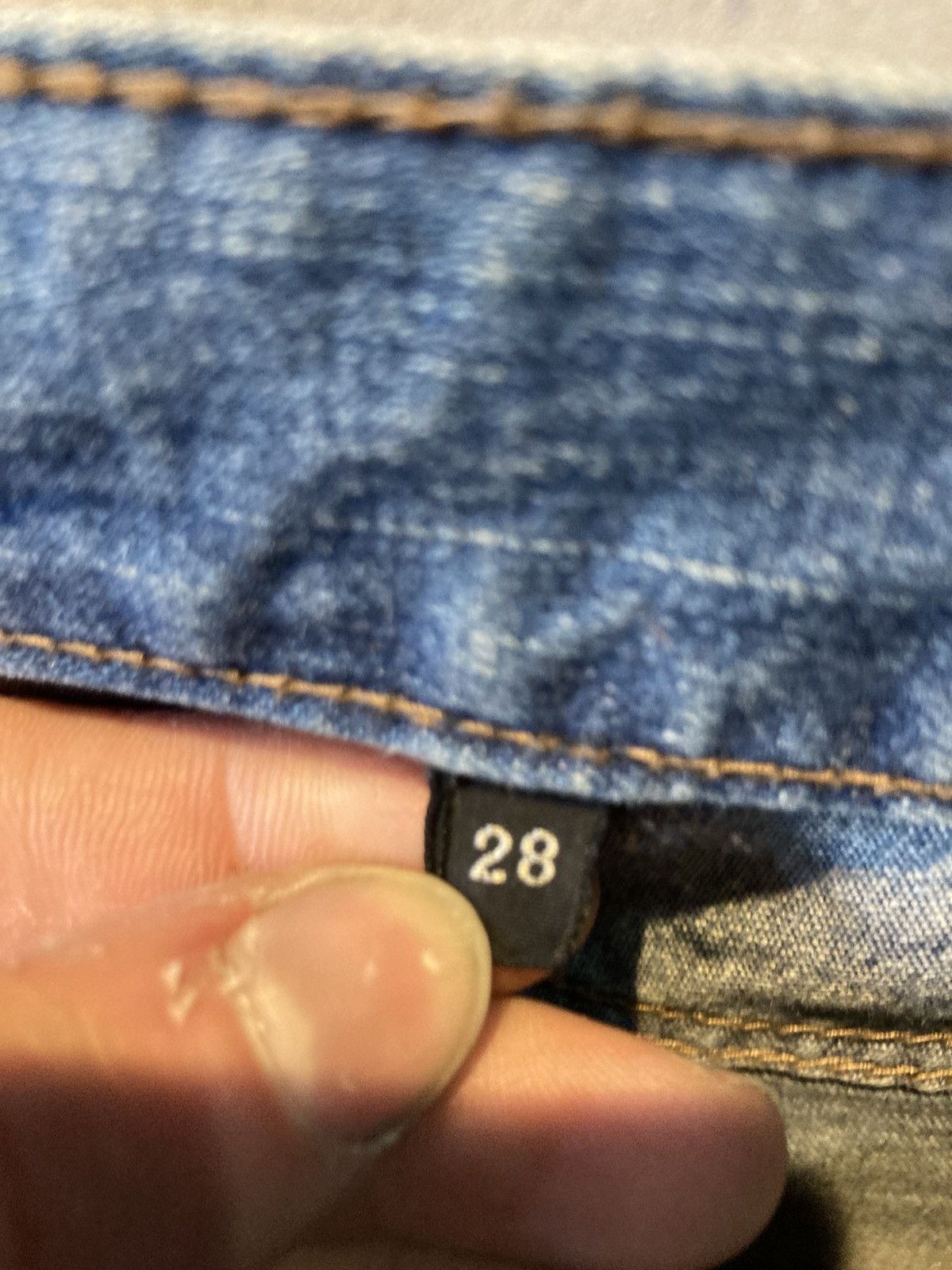 Fagassent Toshiki Aoki Seigeki Washed Denim Size US 28 / EU 44 - 4 Thumbnail