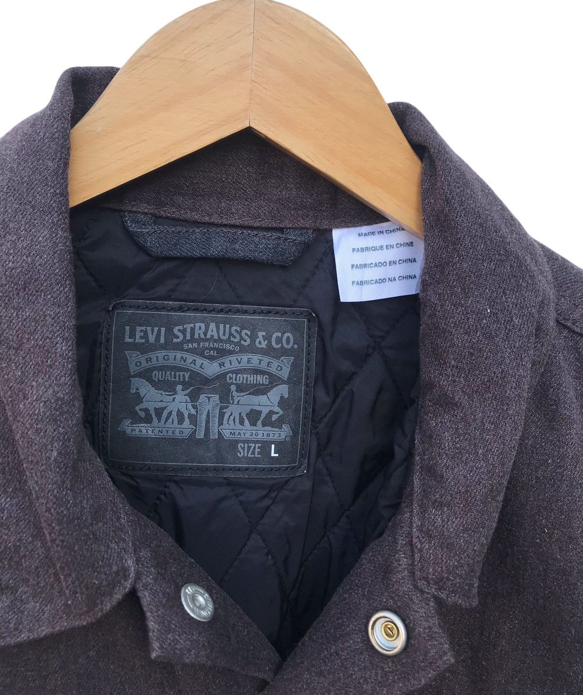 Levi's Two Tones Levis Snap Button Levis Varsity Jacket Size US L / EU 52-54 / 3 - 4 Thumbnail