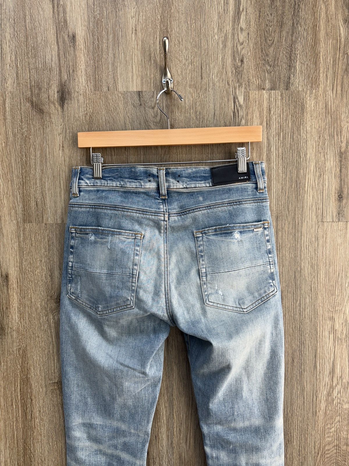 Amiri Amiri Plain Denim Jeans Size US 31 - 6 Thumbnail