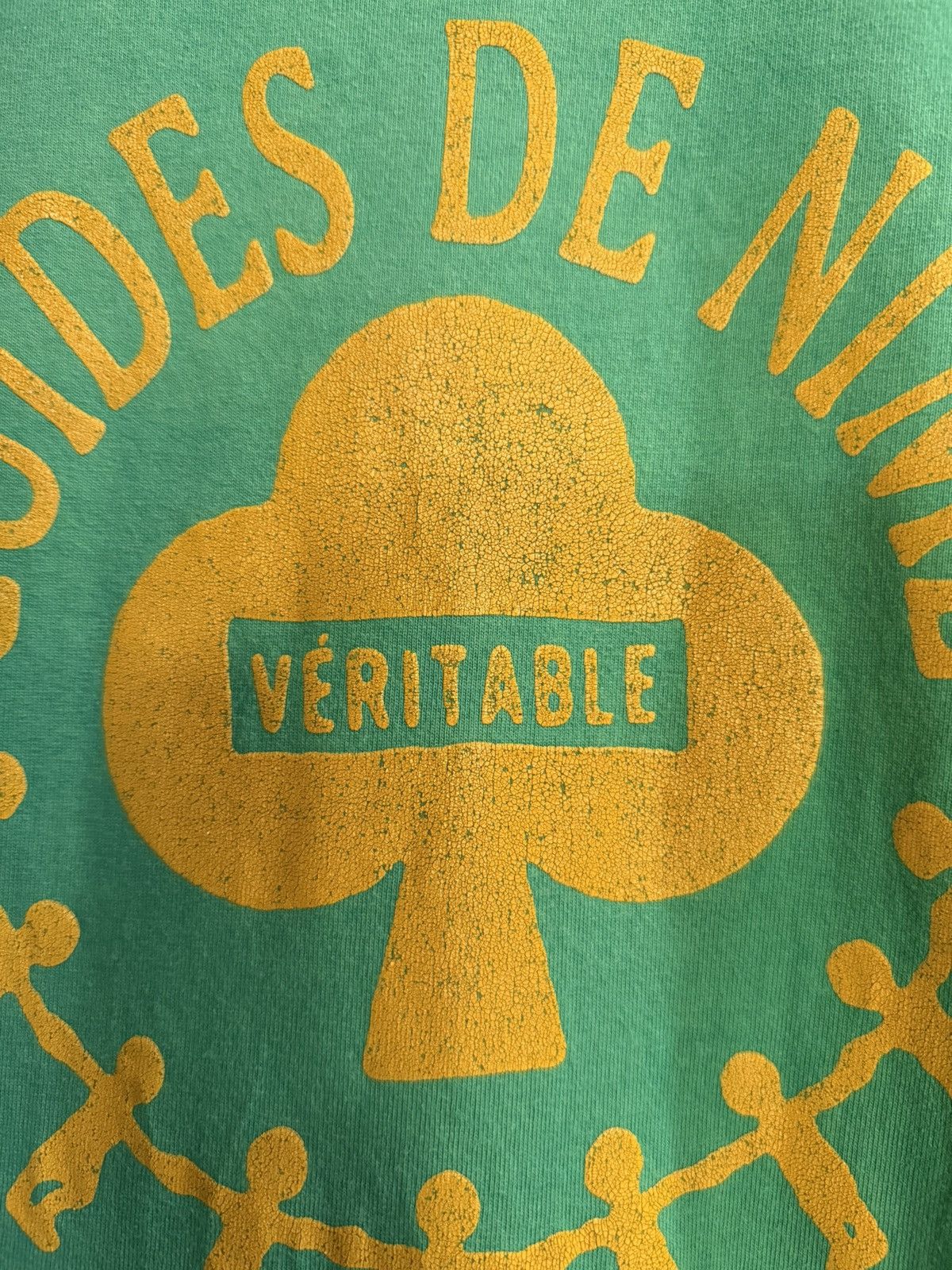 Denime × Japanese Brand × Vintage Vintage Guides Denime Veritable Sun Faded Tee Size US L / EU 52-54 / 3 - 4 Thumbnail