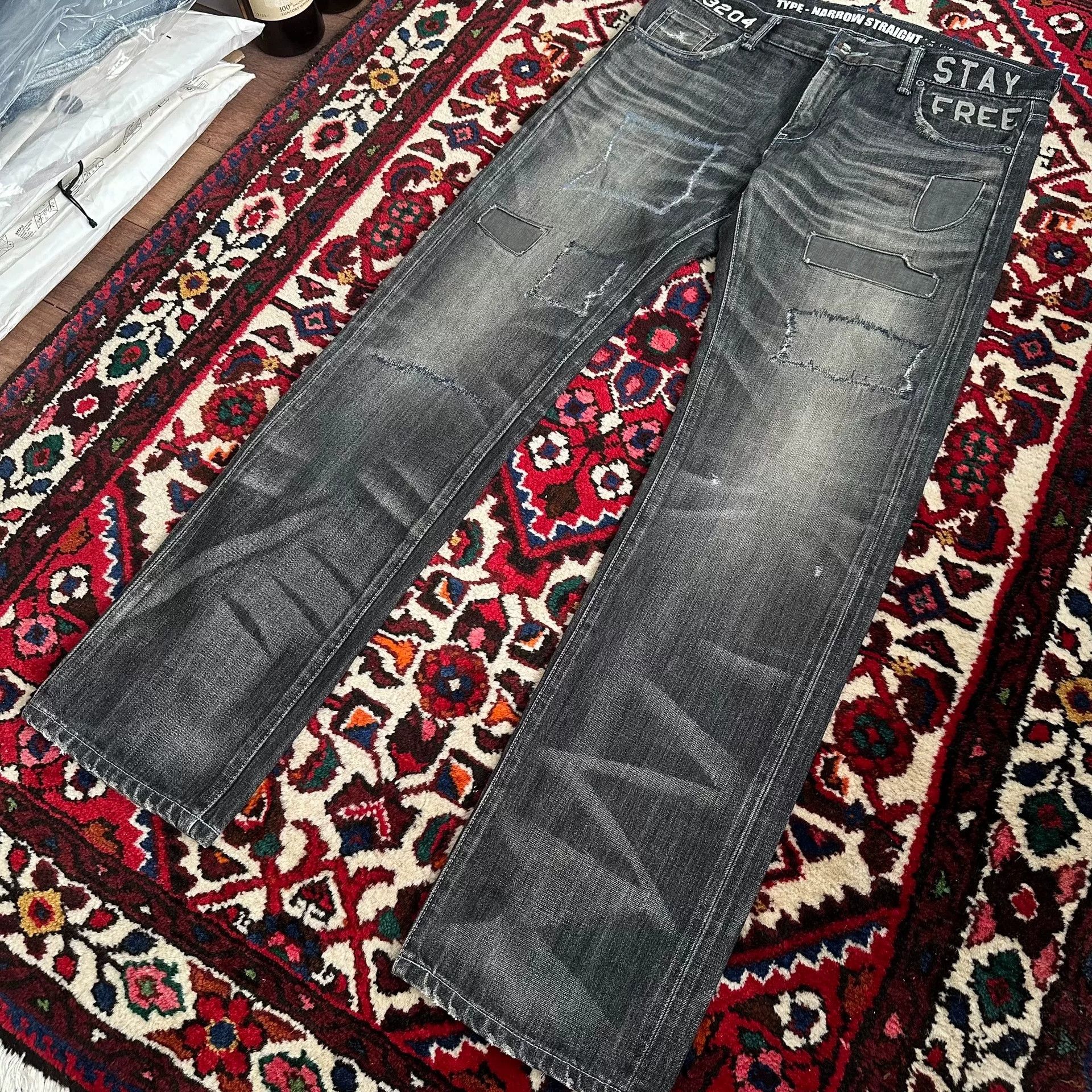 Neighborhood NBHD 10EX Narrow -Cut Jeans Size US 30 / EU 46 - 6 Thumbnail
