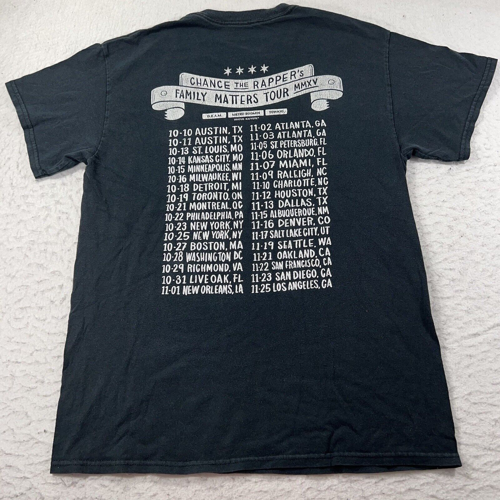 Chance The Rapper Chance the Rapper 2015 Family Matters Tour Lion Sun Tee Size US S / EU 44-46 / 1 - 9 Thumbnail
