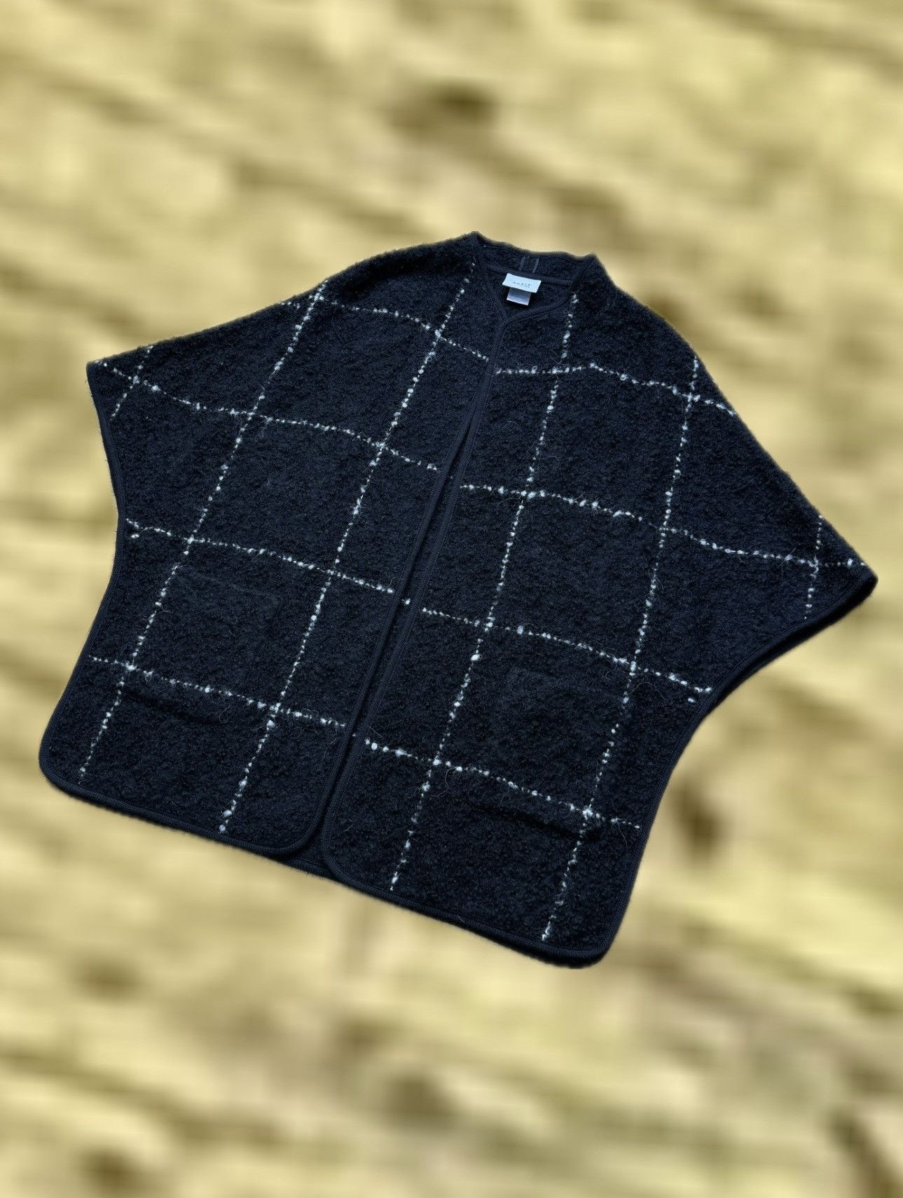 Vintage Akris Punto Switzerland Wool Alpaca Kimano Jacket Oversized Size M / US 6-8 / IT 42-44 - 1 Thumbnail