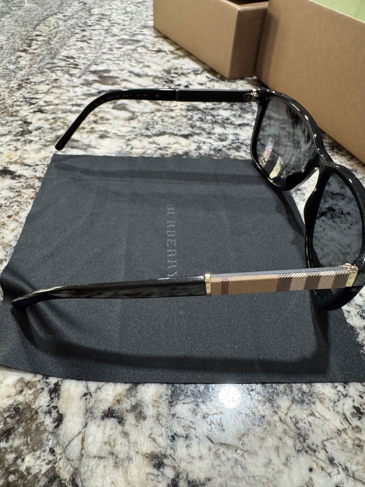 Burberry Men’s Burberry Sunglasses - Model BE4181 Size ONE SIZE - 6 Thumbnail